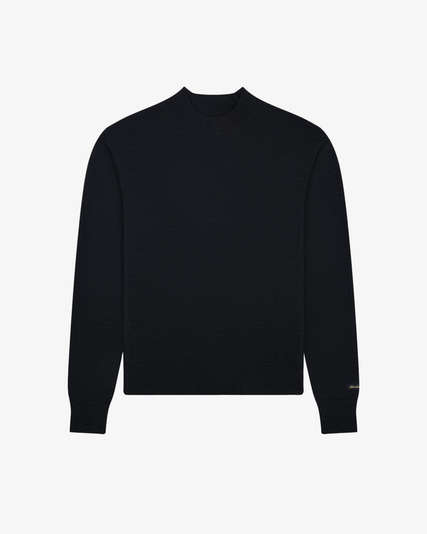 Slub Merino Mockneck Sweater