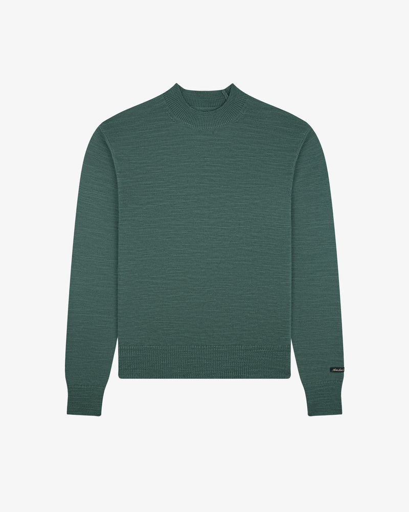Slub Merino Mockneck Sweater