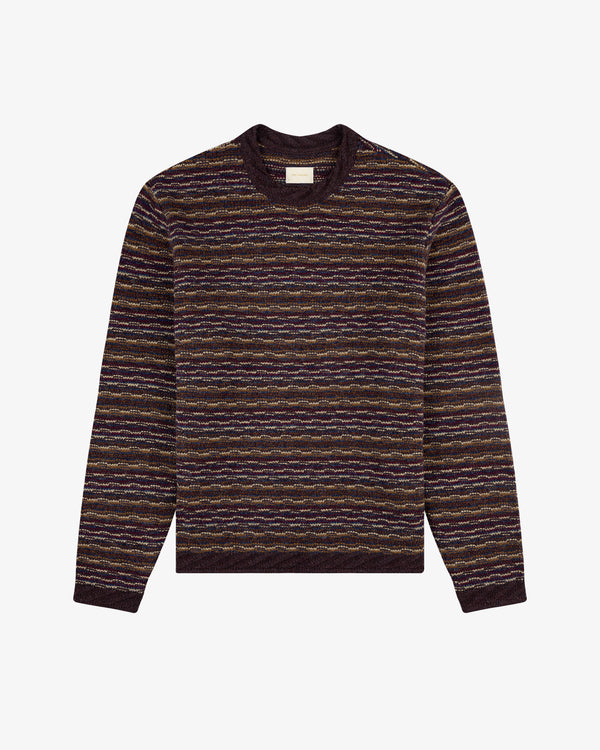 Abstract Crewneck Sweater