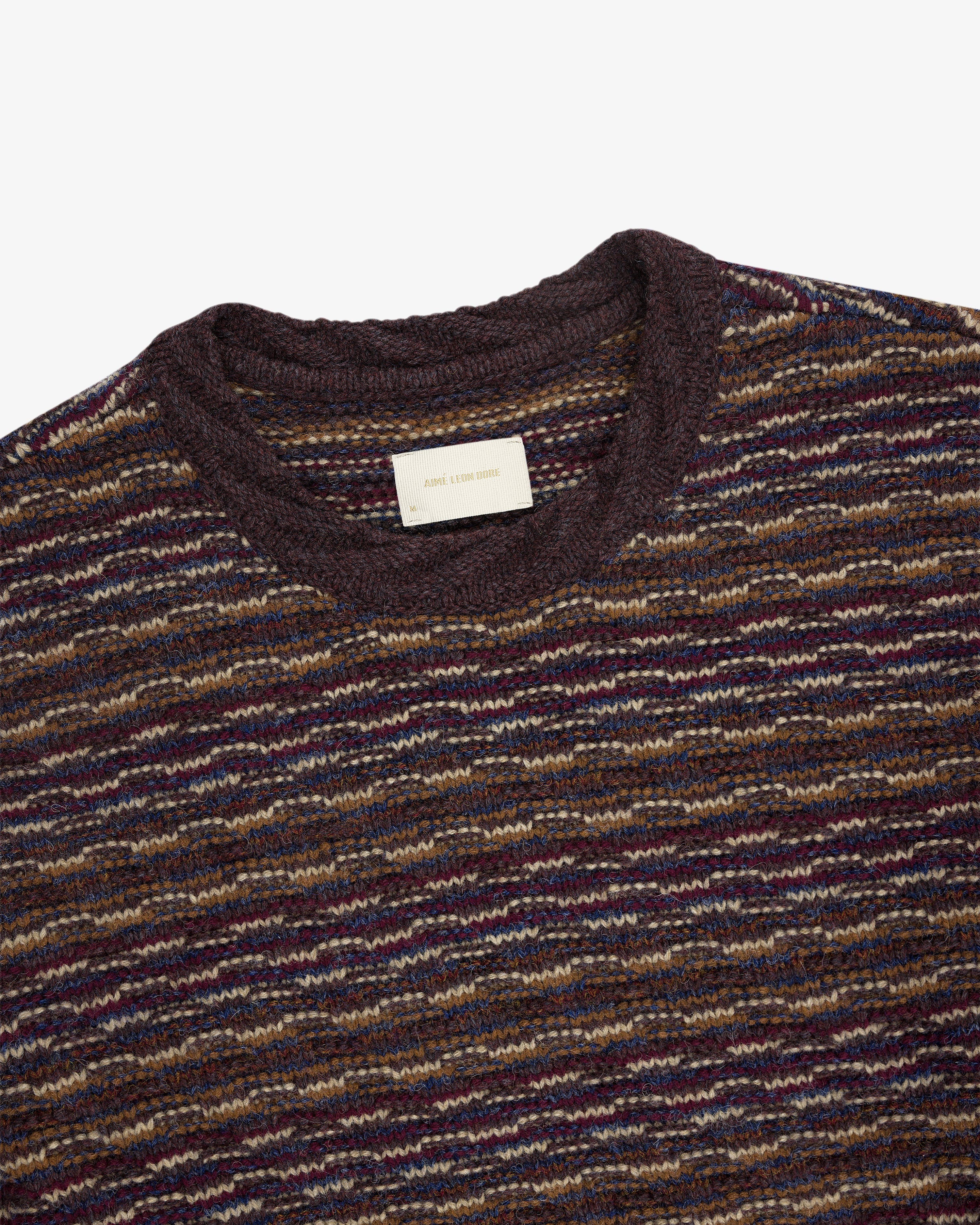 Abstract Crewneck Sweater