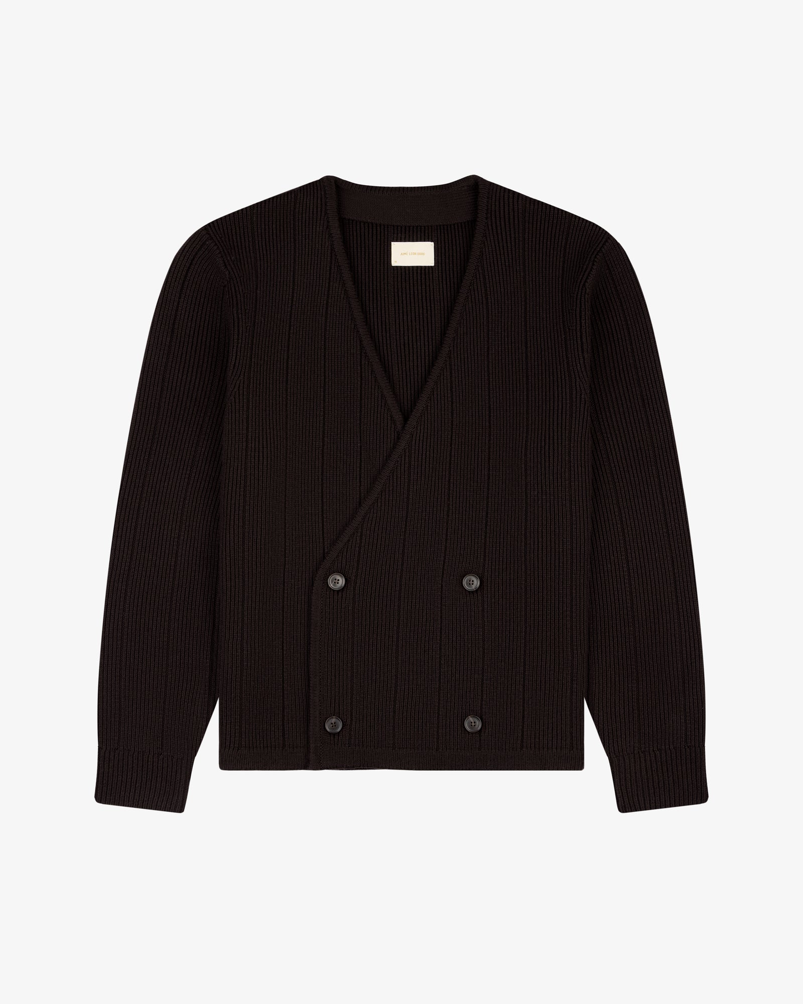 Double-Breasted Merino Cardigan – Aimé Leon Dore