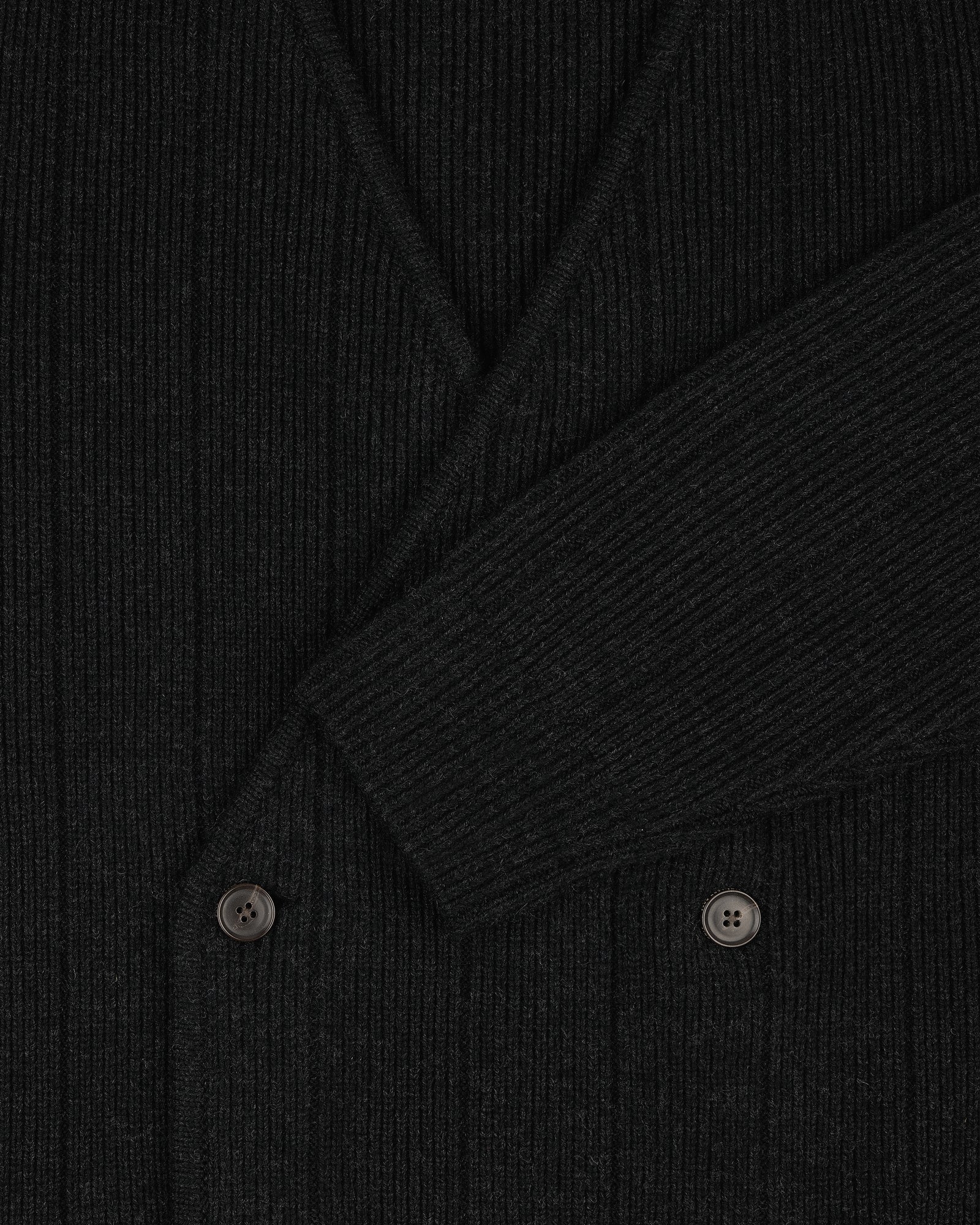 Double-Breasted Merino     Cardigan