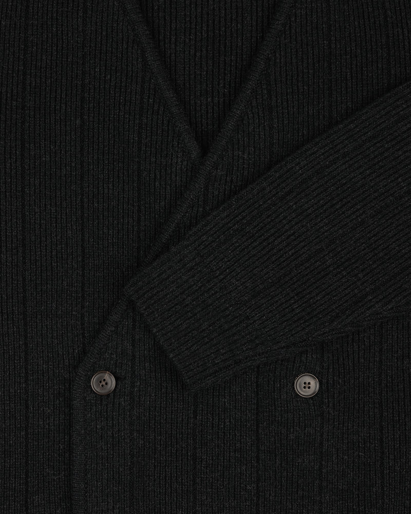 Double-Breasted Merino     Cardigan