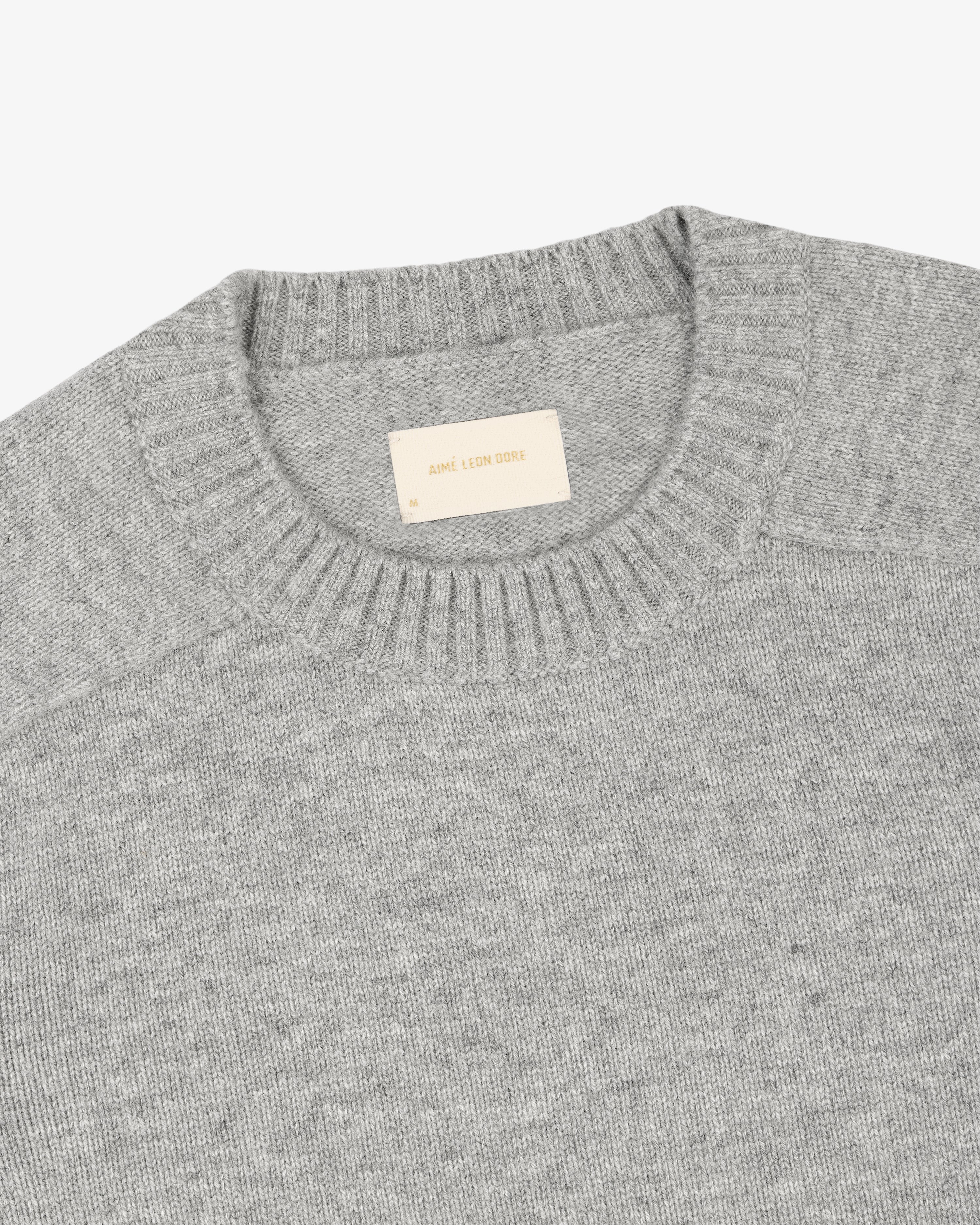 25SS AIMÉ LEON DORE ニットセーター Heavyweight Shaker Stitch Crewneck – Aimé Leon Dore