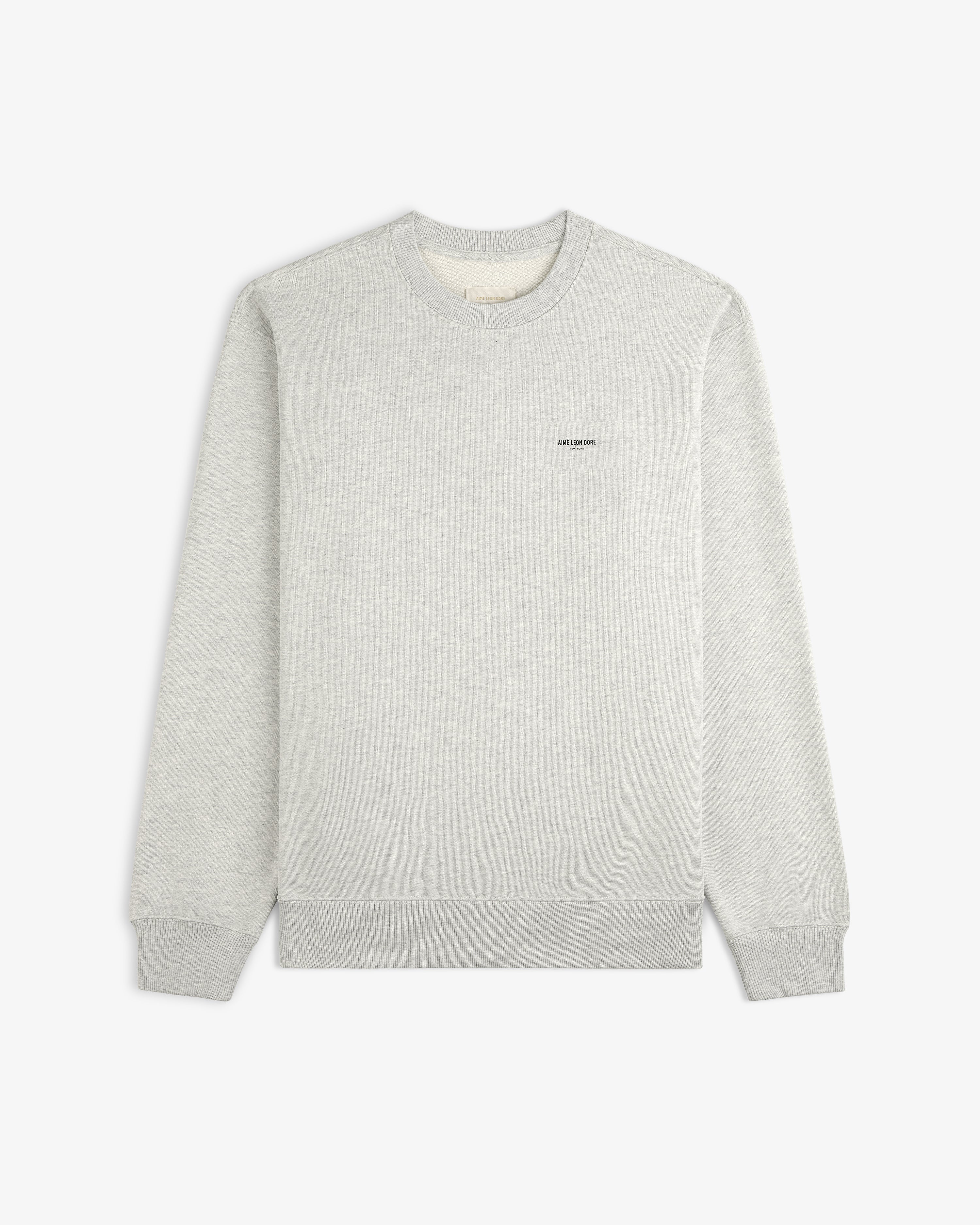 Micro Logo Crewneck Sweatshirt – Aimé Leon Dore