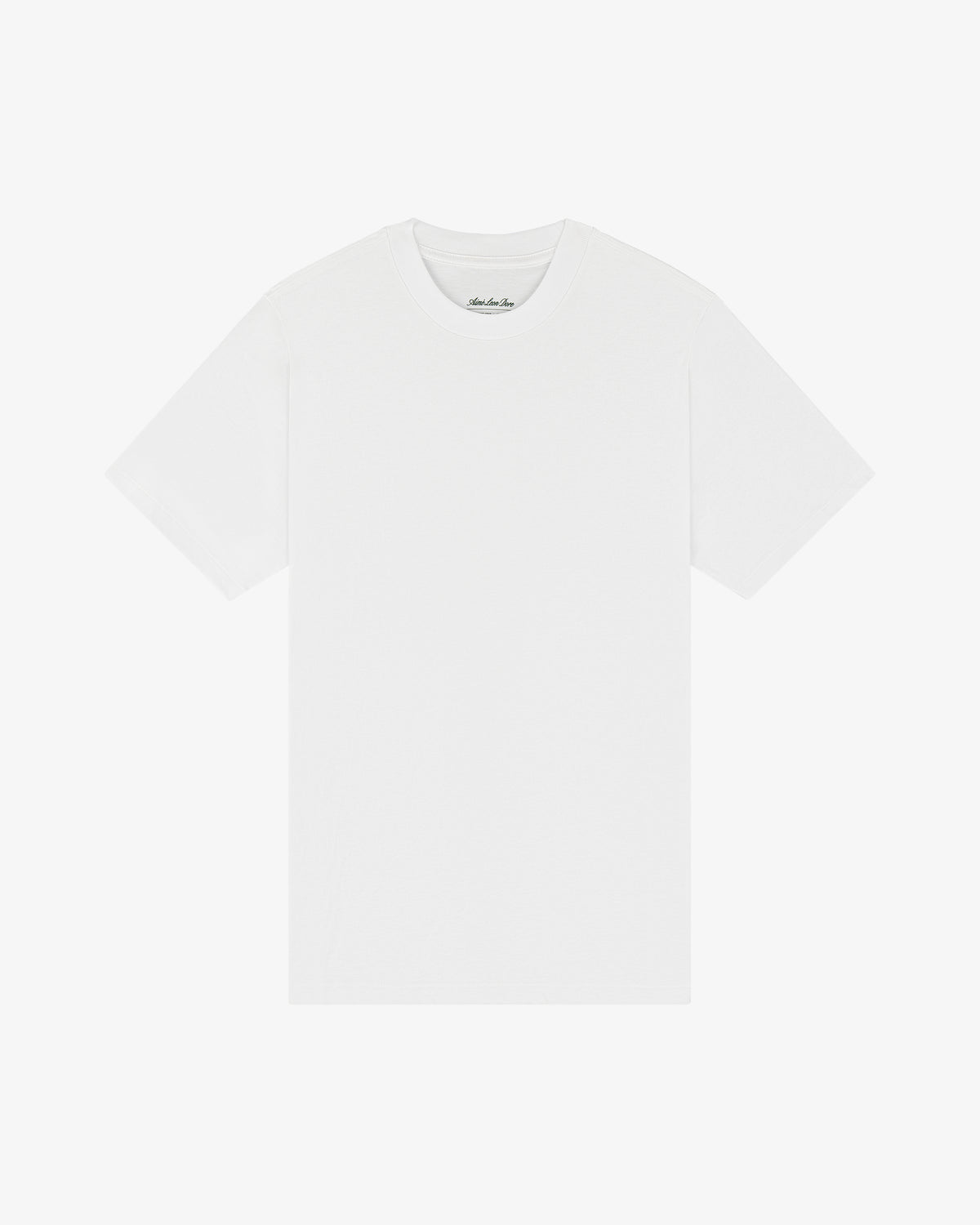 Plain white short-sleeve T-Shirt 3-Pack laid flat on a white background.