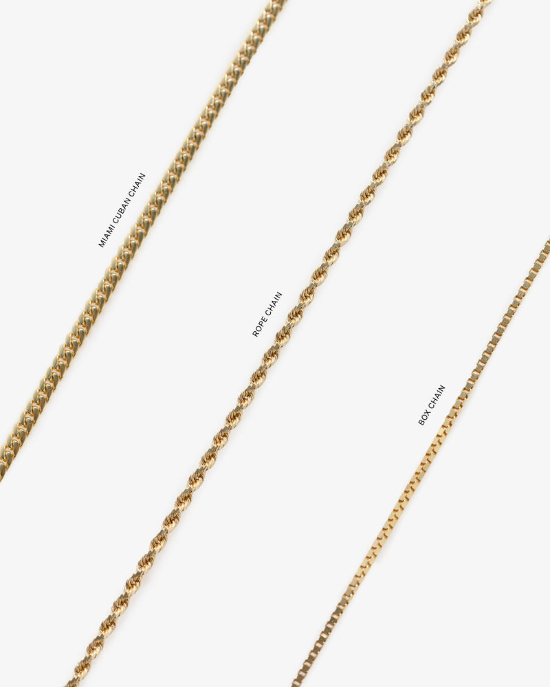14Kt Gold Molina Pendant displayed on a white background.