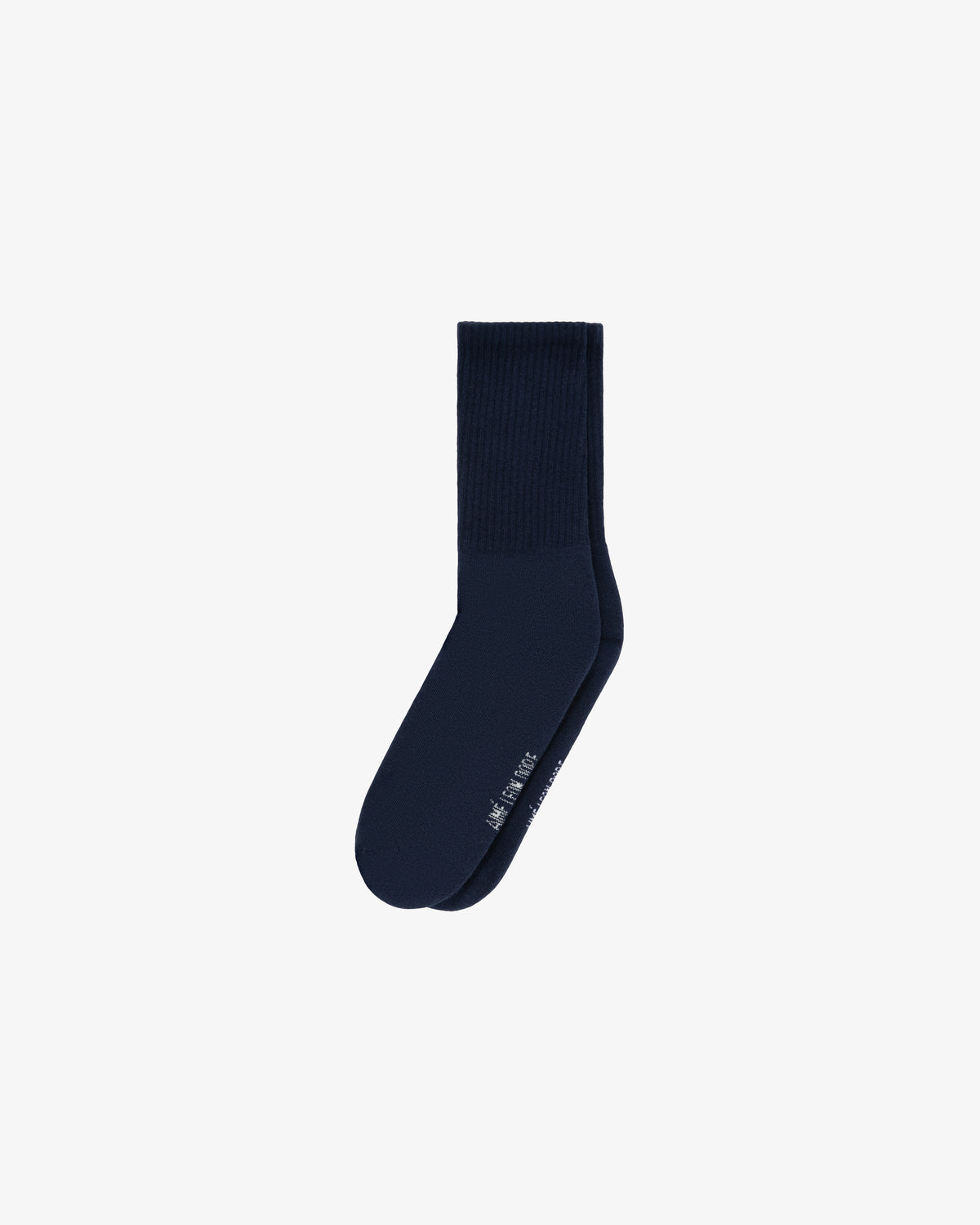 One navy blue sock from the Crew Sock 3-Pack displayed on a plain white background.