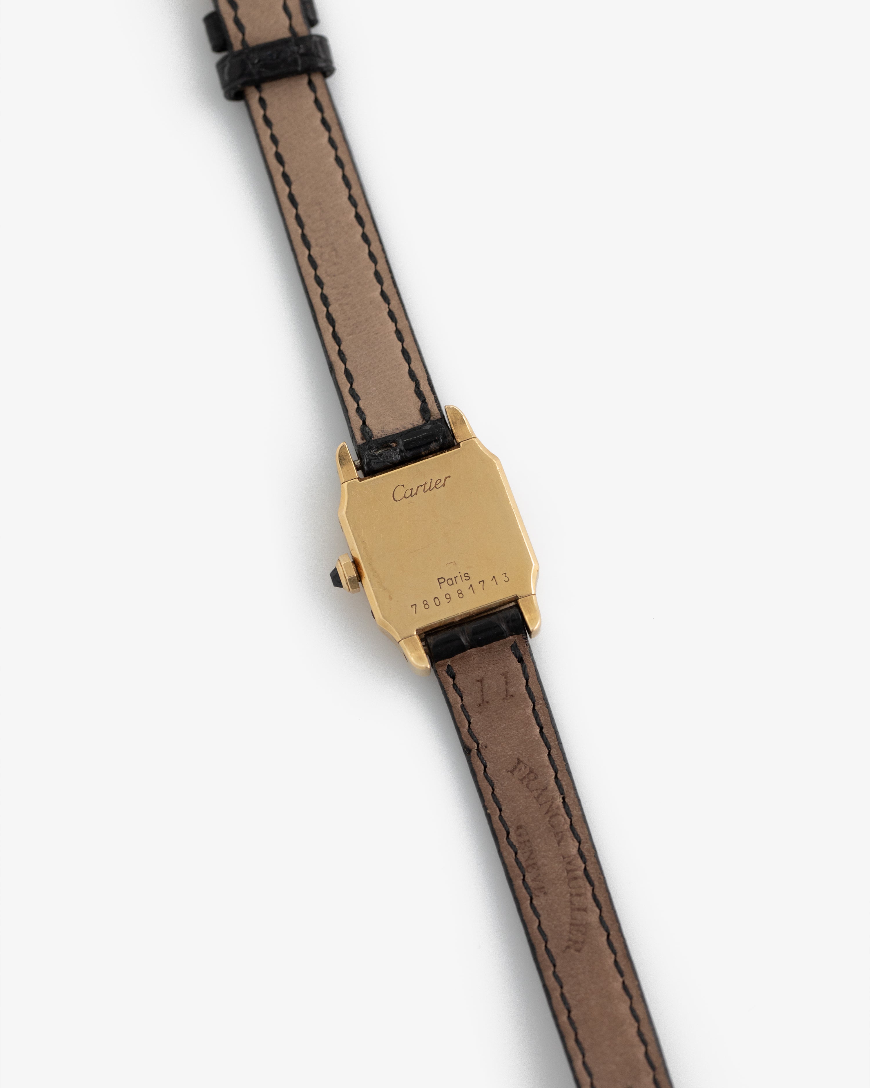 Cartier Santos Dumont 18Kt Gold Watch