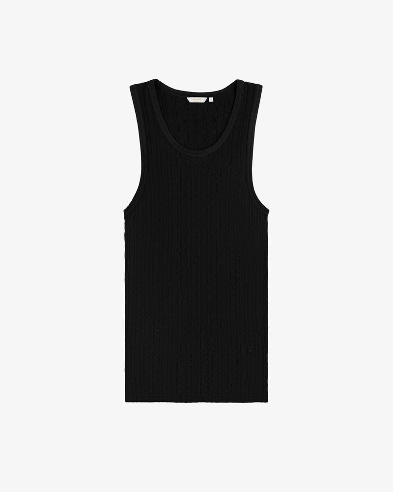 Eyelet Tank Top