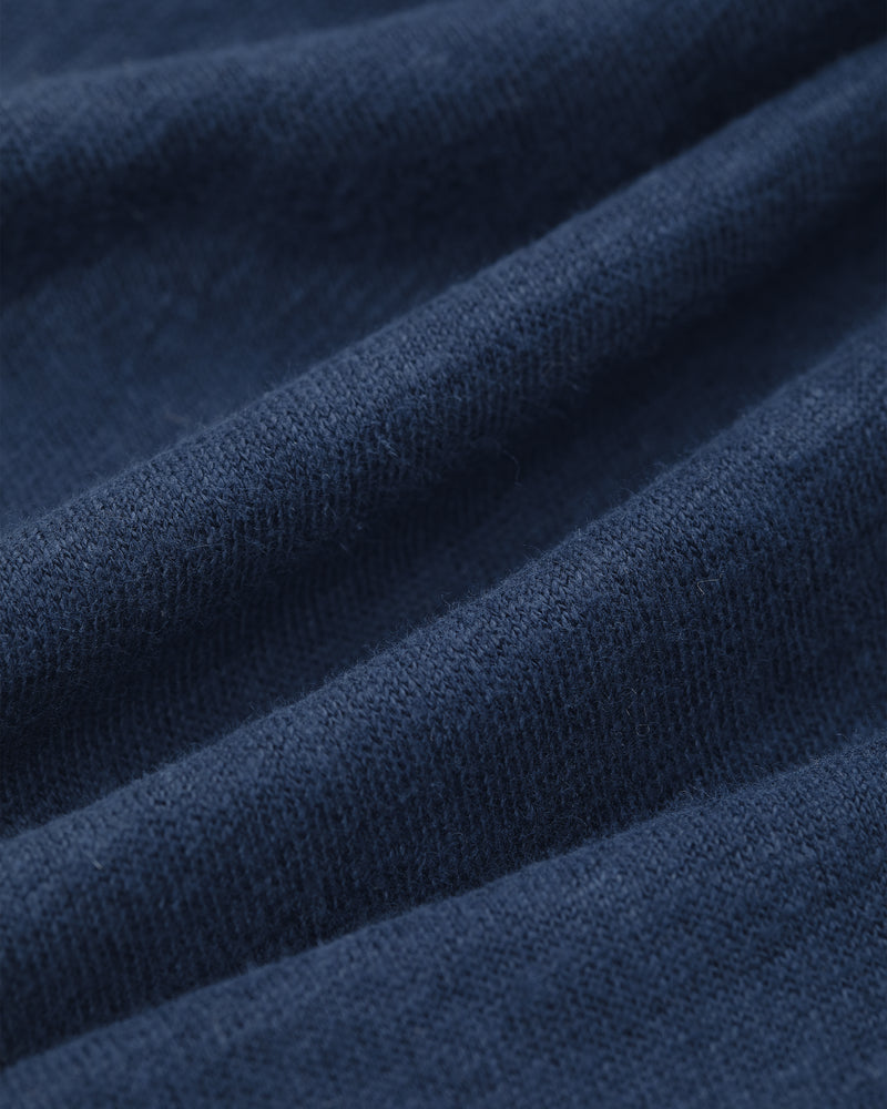 Long-Sleeve Linen Tee