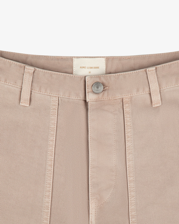 Garment Dyed Double Knee Carpenter Pant