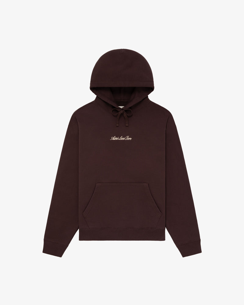 Embroidered Logo Hoodie