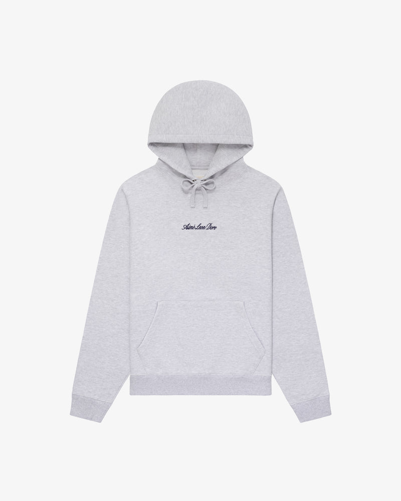 Embroidered Logo Hoodie