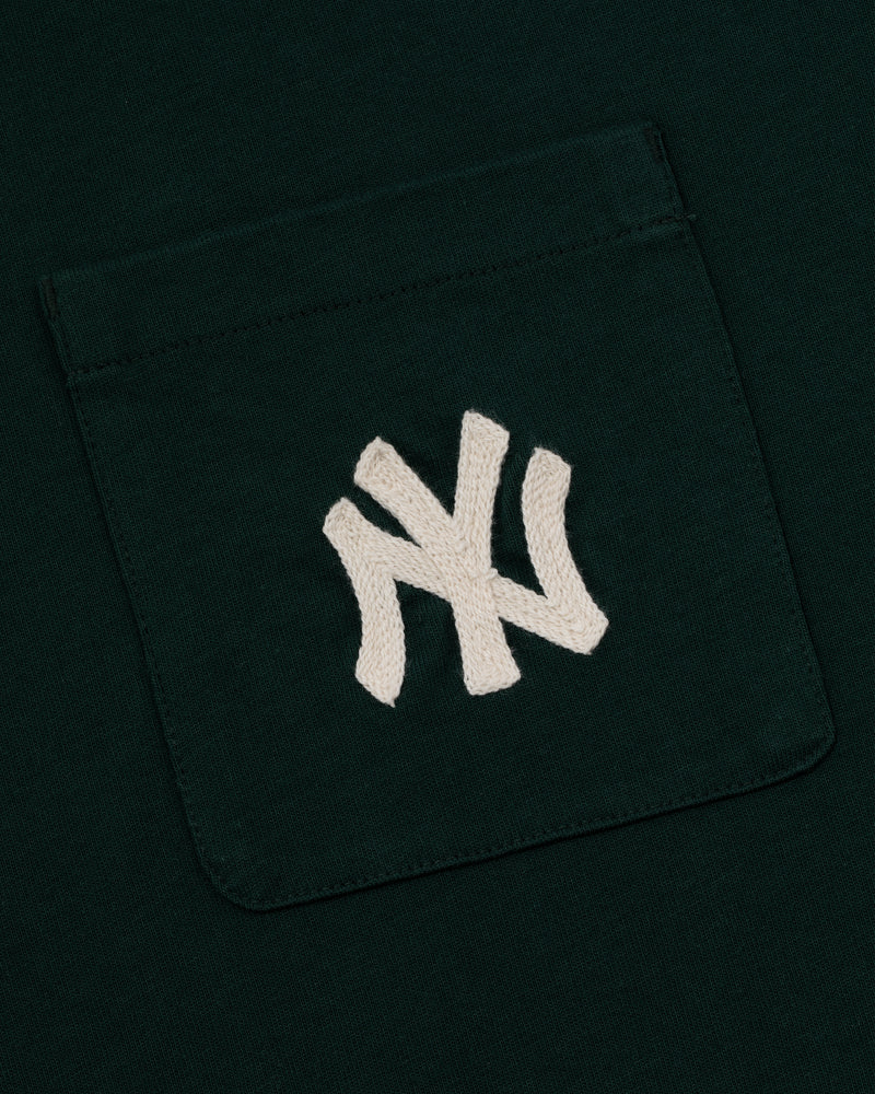 Yankees Chainstitch Pocket Tee