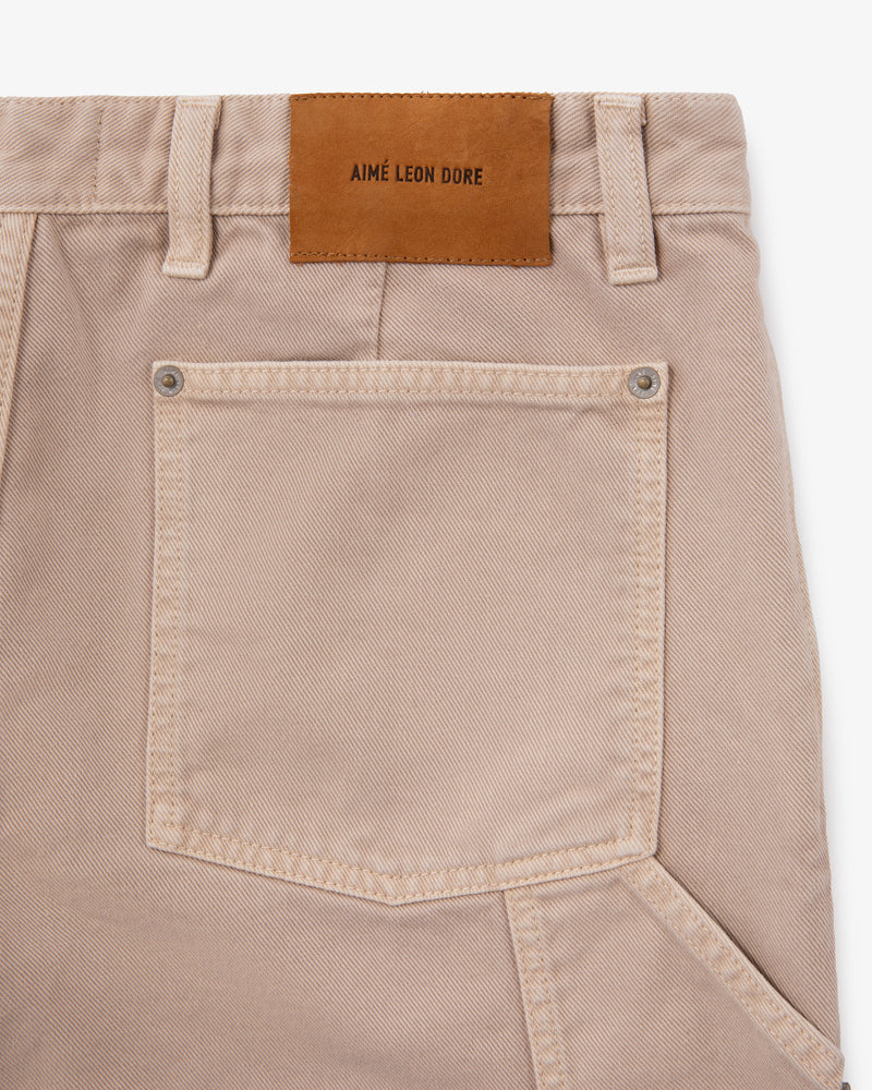 Garment Dyed Double Knee Carpenter Pant