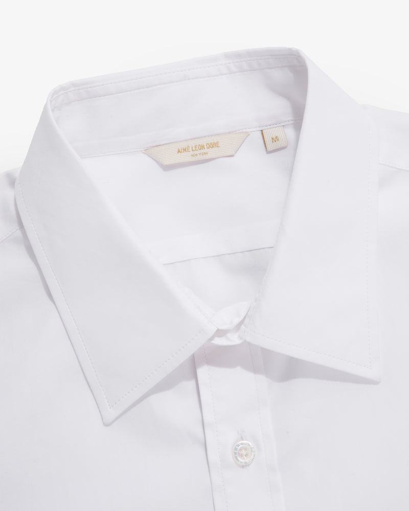 Point Collar Dress Shirt