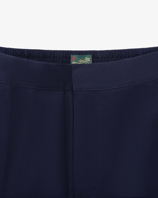 Tropical   Wool   Elasticated   Waist   Suit   Trouser