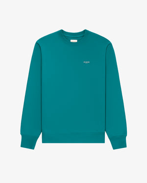 Micro     Logo     Crewneck     Sweatshirt