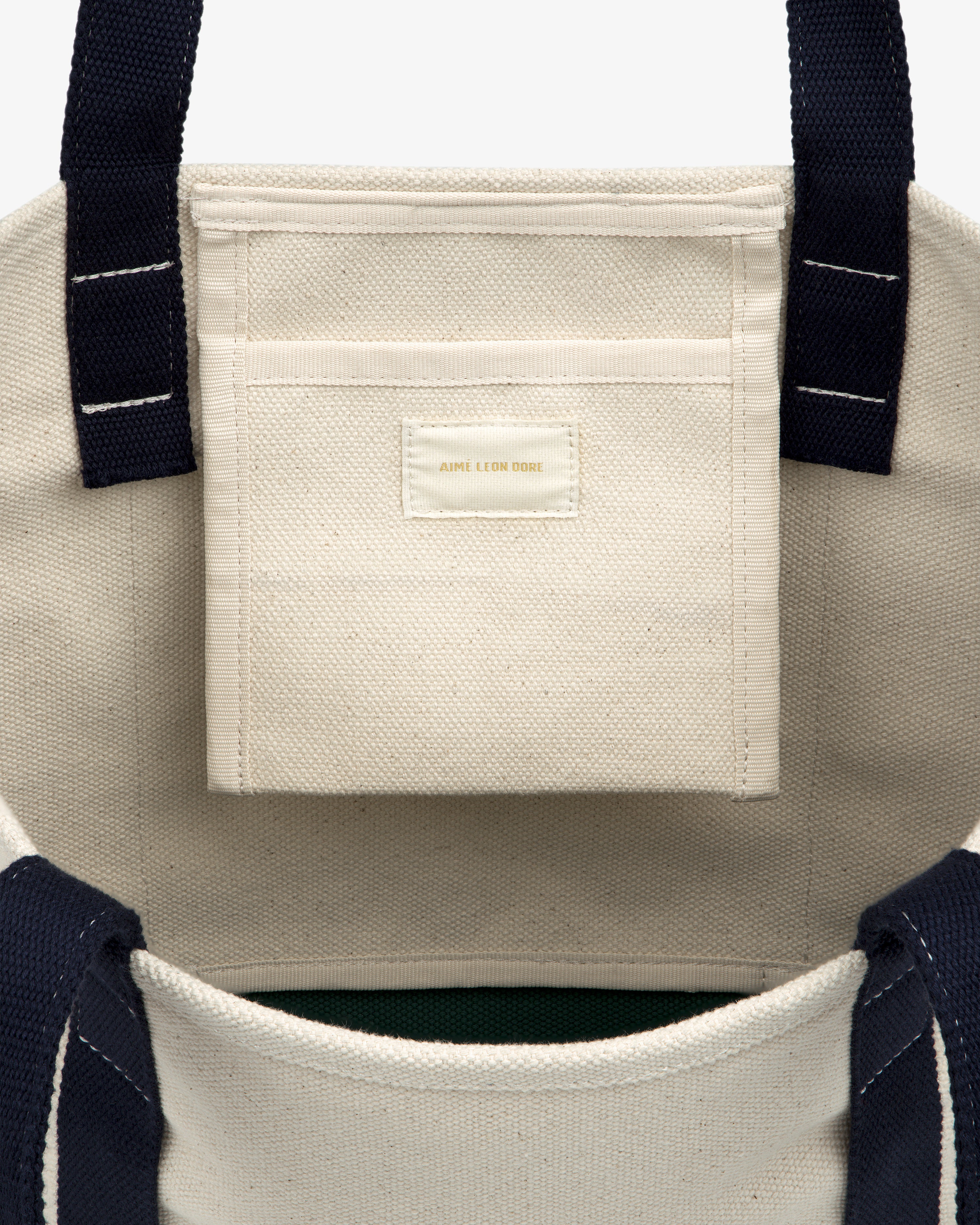 Small Crest Contrast Tote Bag – Aimé Leon Dore