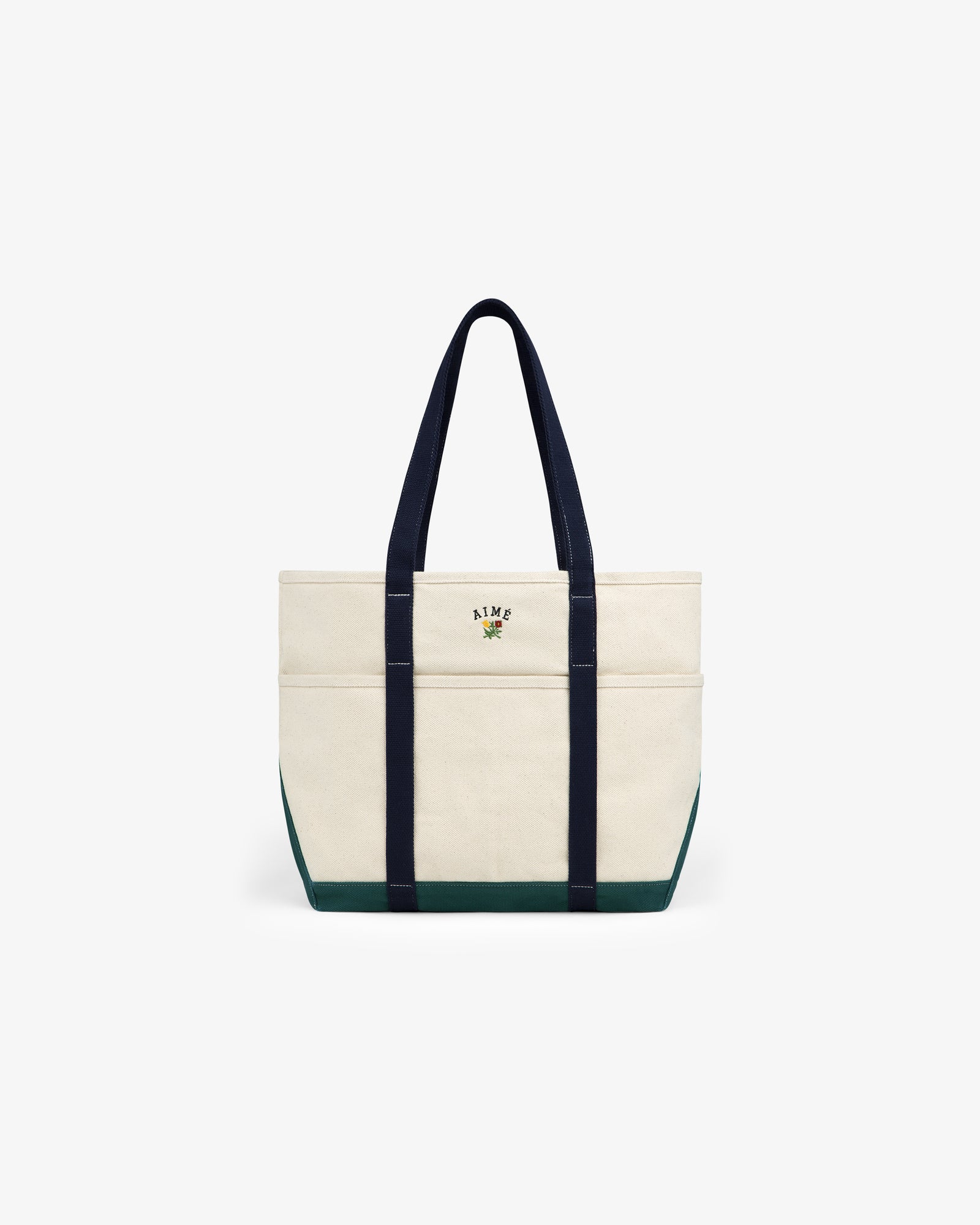Large Crest Contrast Tote Bag – Aimé Leon Dore
