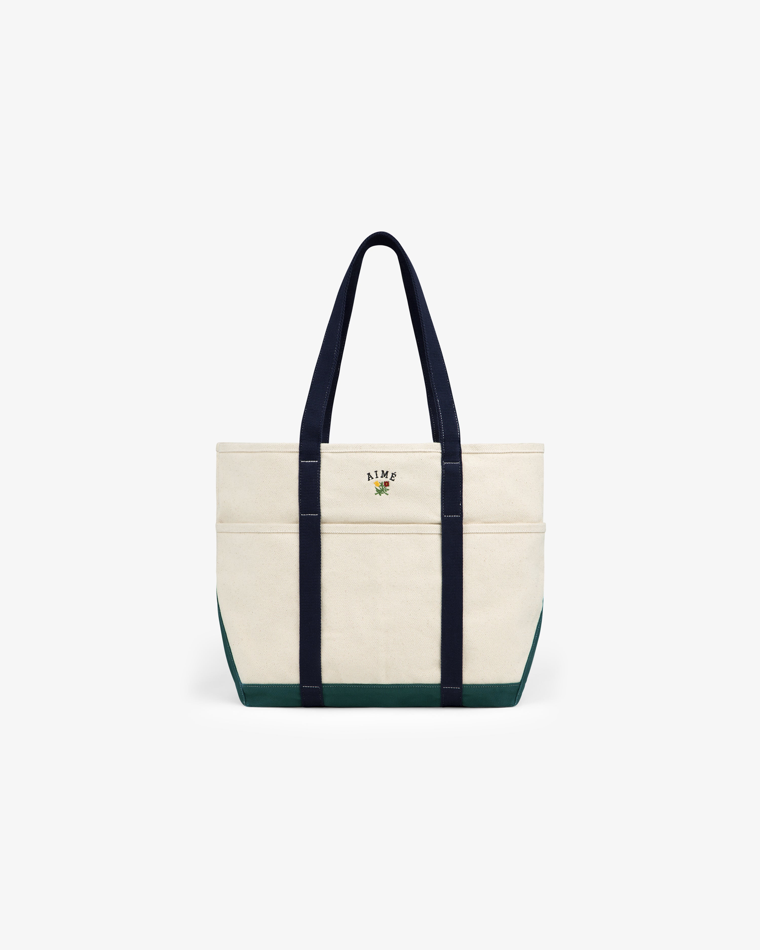 Large Crest Contrast Tote Bag – Aimé Leon Dore