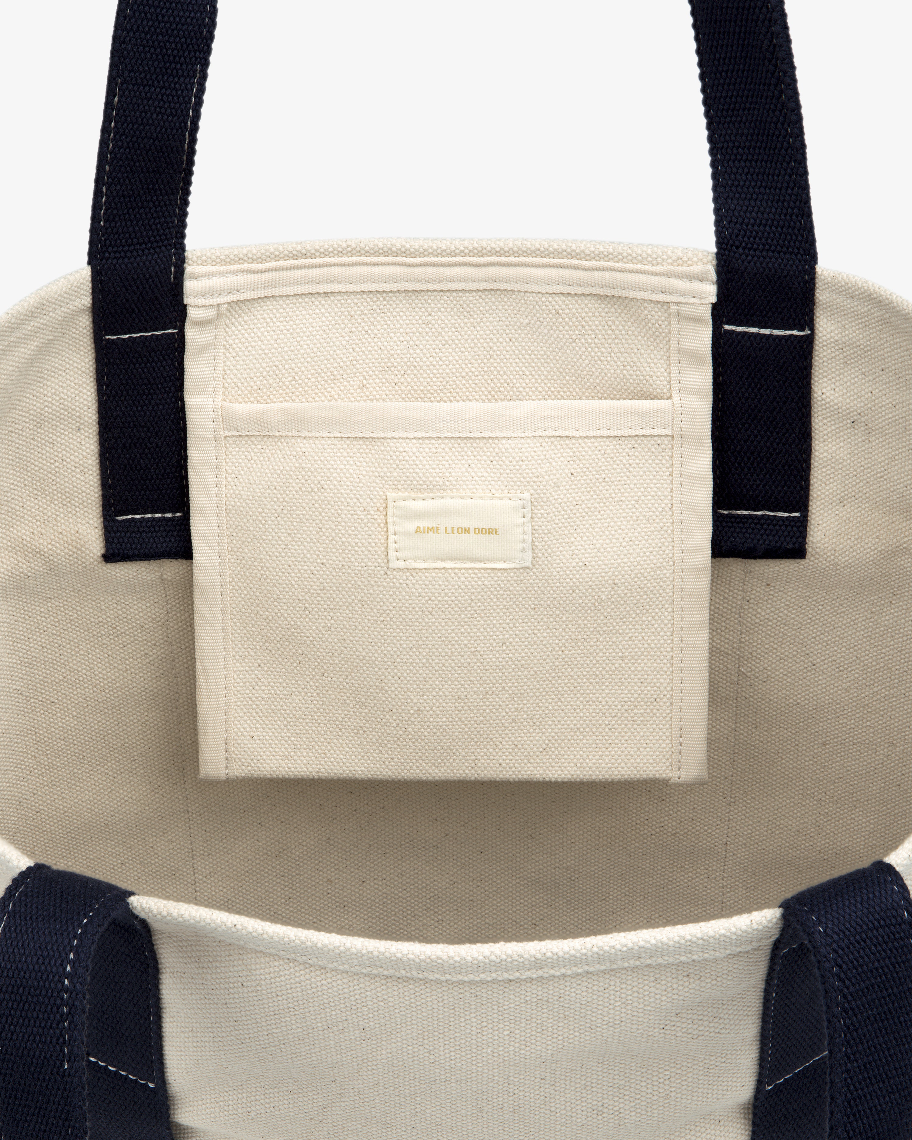 Large Crest Contrast Tote Bag – Aimé Leon Dore