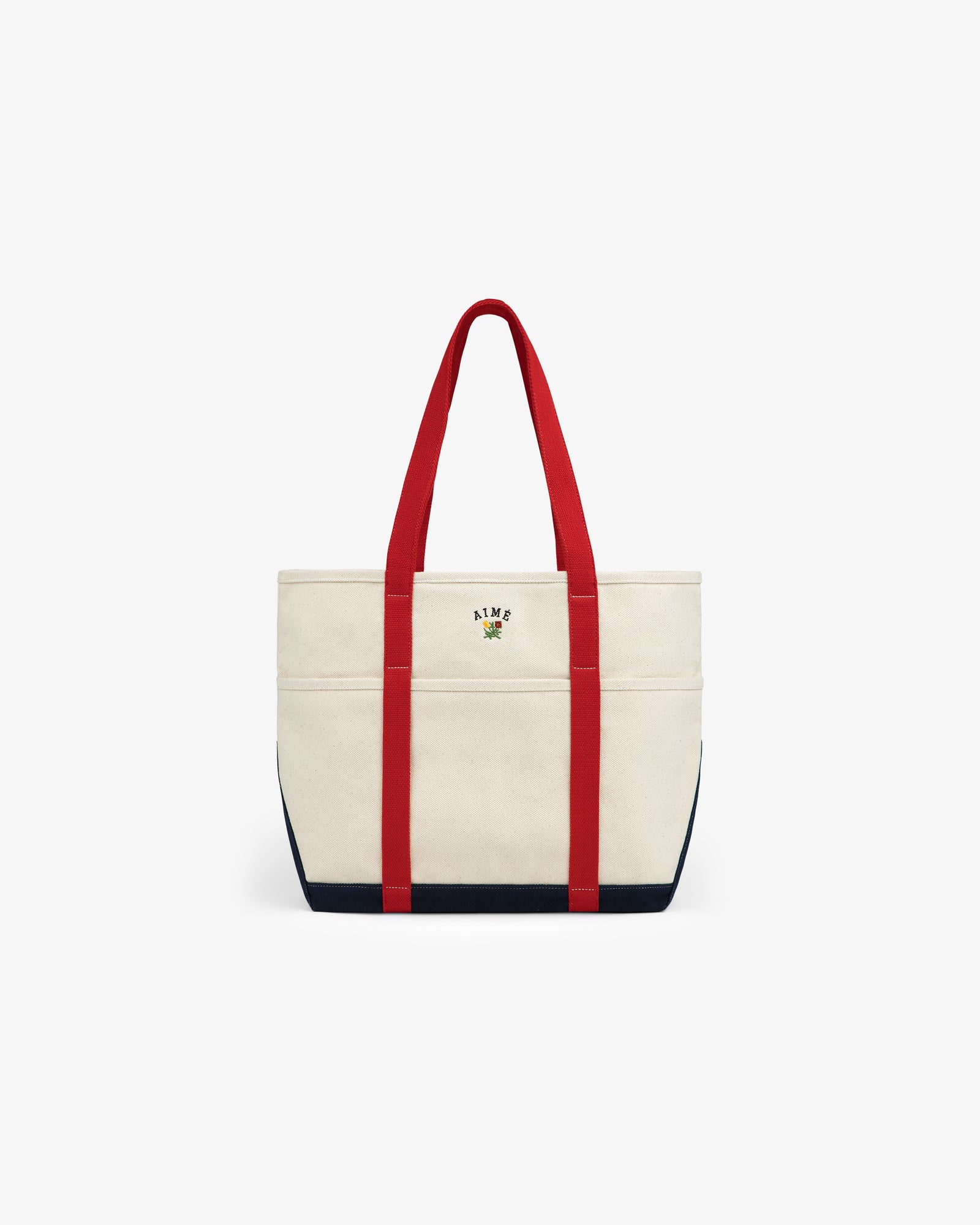 Large Crest Contrast Tote Bag – Aimé Leon Dore