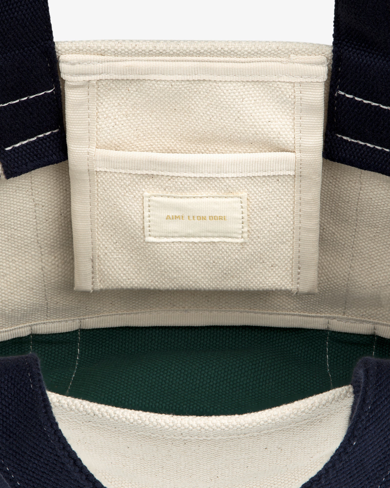 Mini Crest Contrast Tote Bag – Aimé Leon Dore