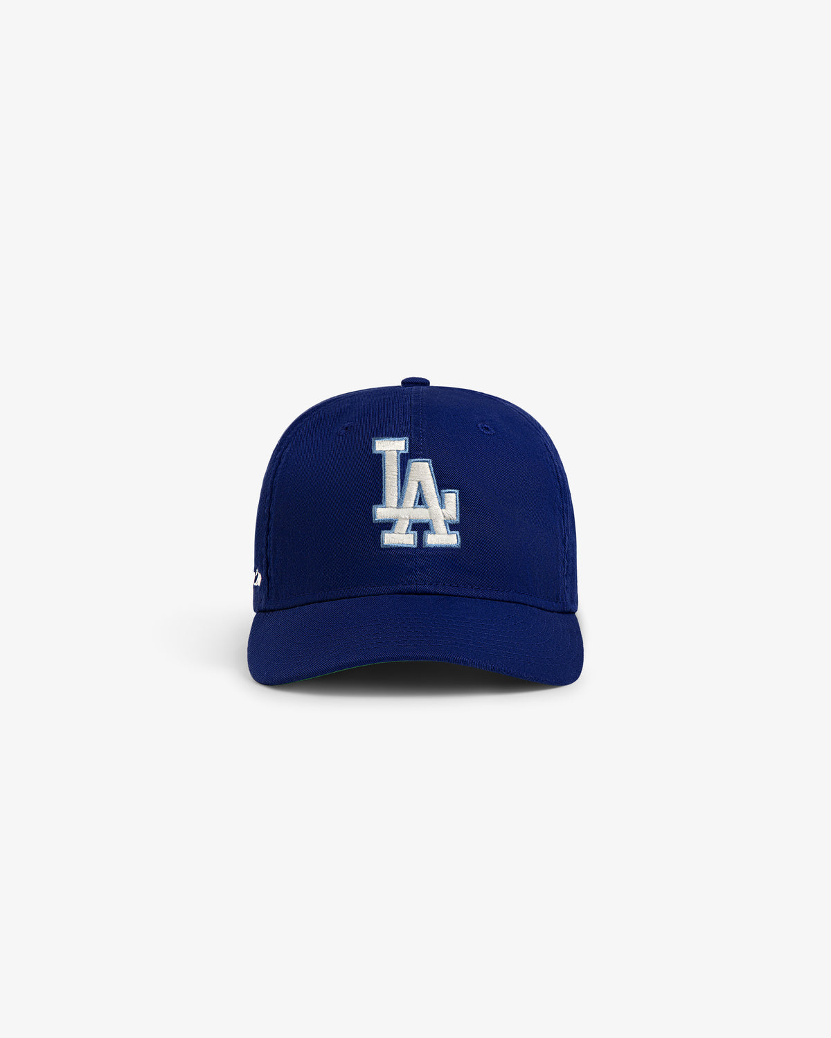 ALD / New Era Dodgers Retro Fit Hat featuring a white LA logo on blue, shown on a plain white background.