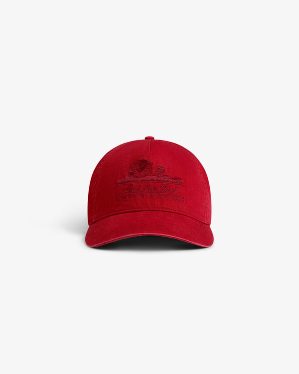 Sun Faded Unisphere Hat with subtle embroidery on the front, shown against a plain white background.