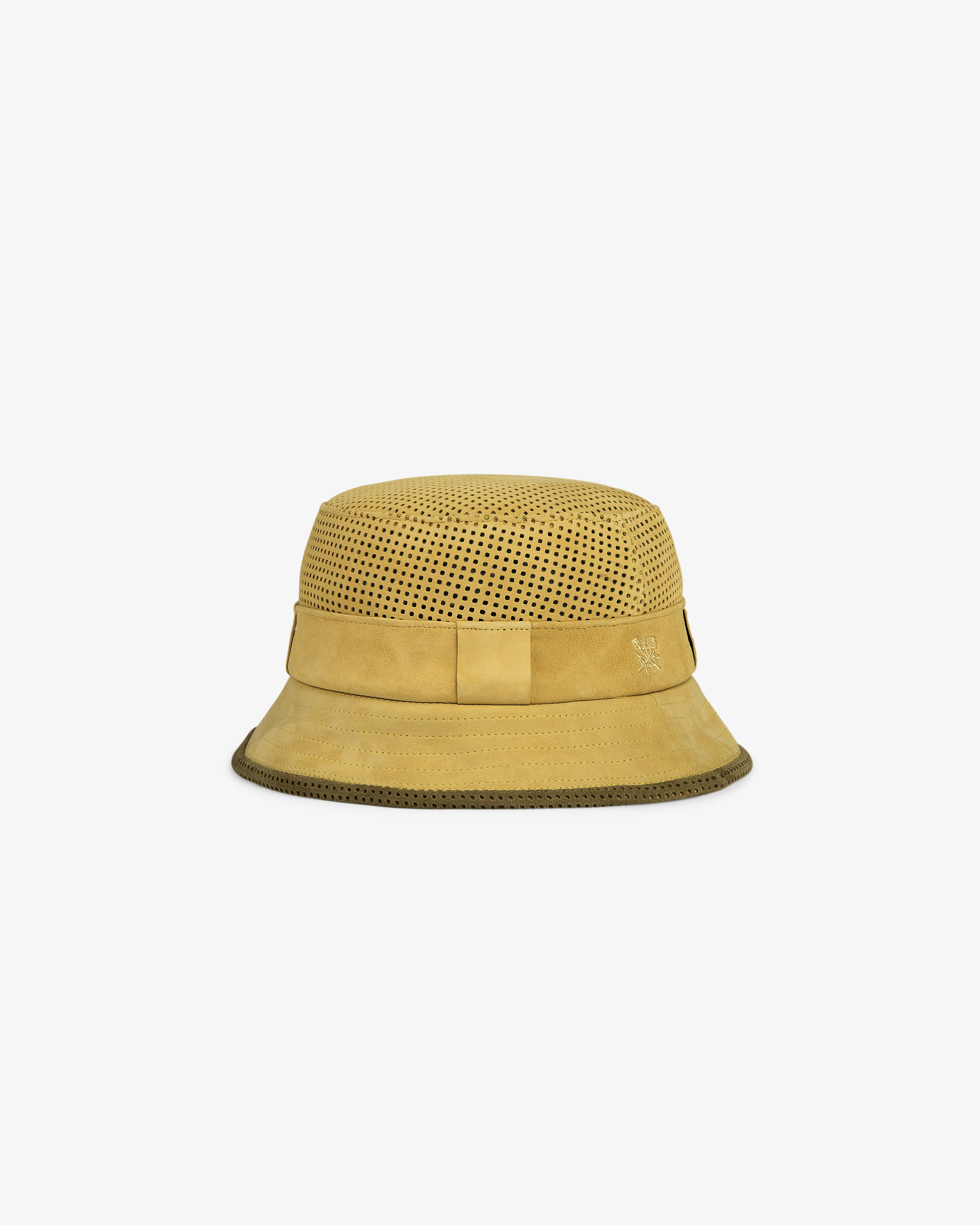 Perforated Suede Bucket Hat – Aimé Leon Dore