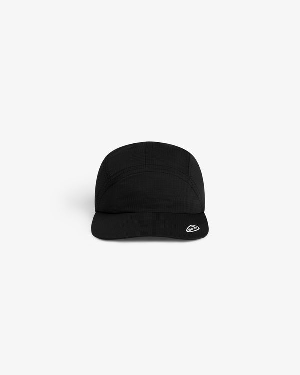 The ALD Golf Performance Sport Hat in black features a small white logo on the front, shown on a plain white background.