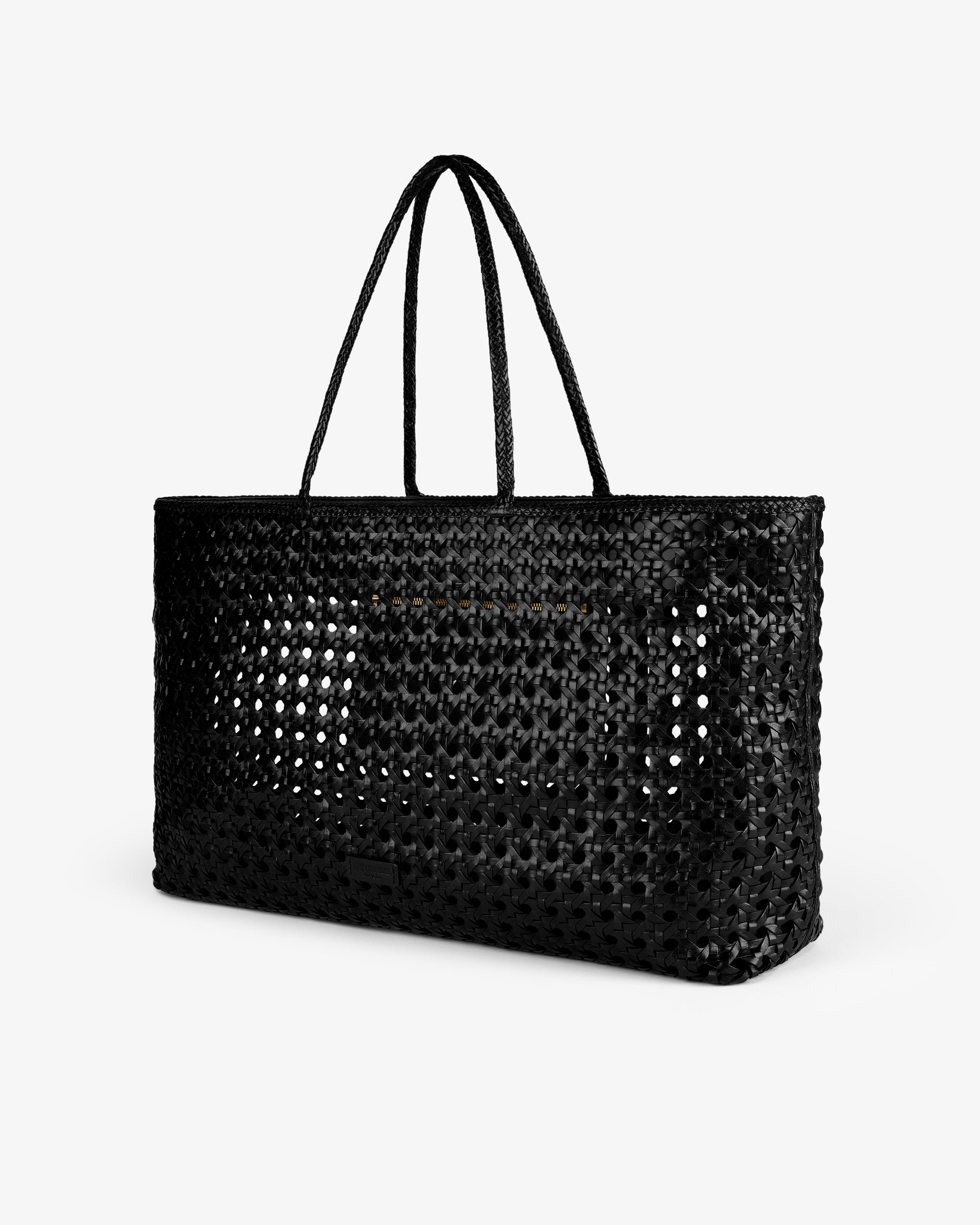 Woven Leather Tote Bag – Aimé Leon Dore
