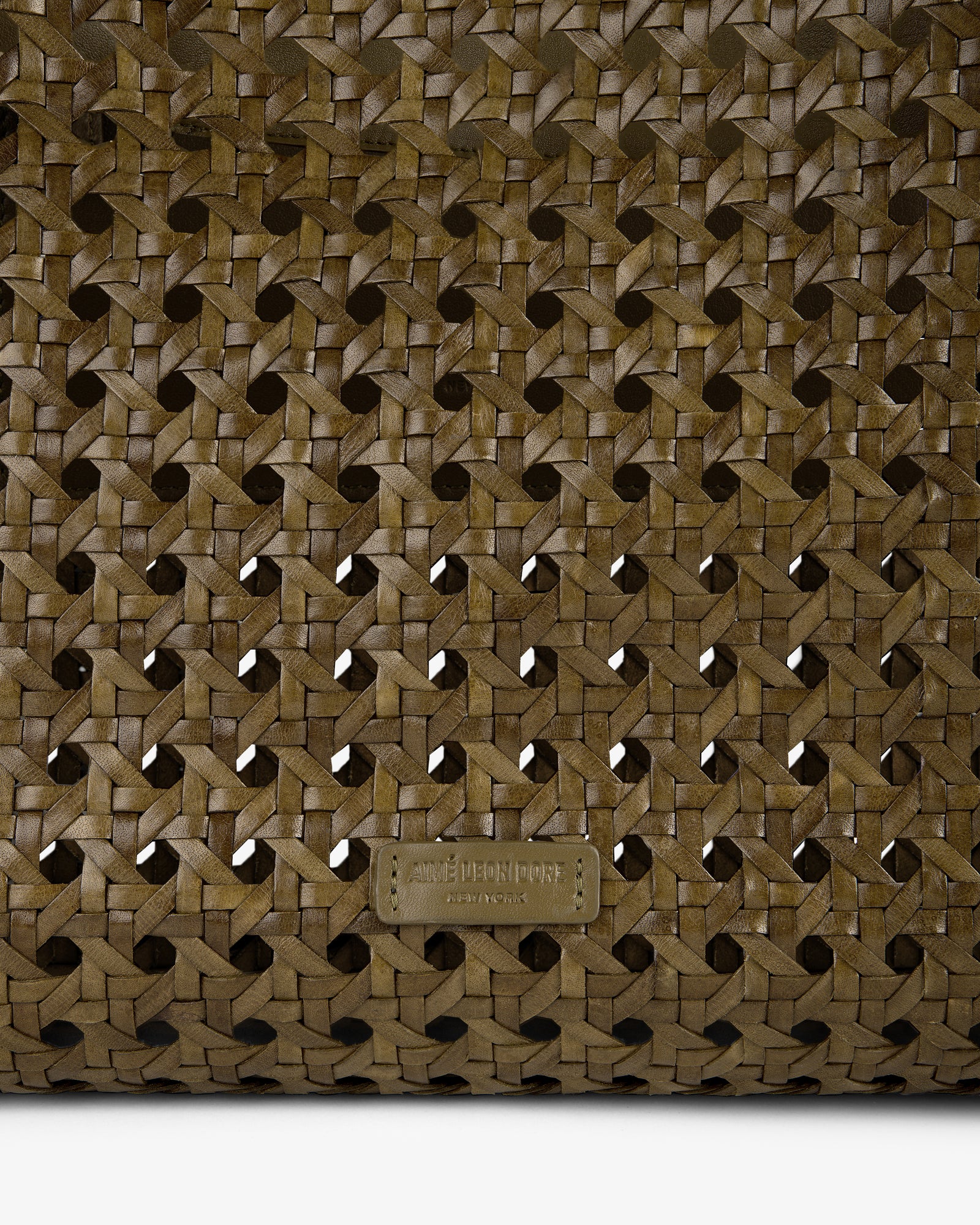 Woven Leather Tote Bag – Aimé Leon Dore