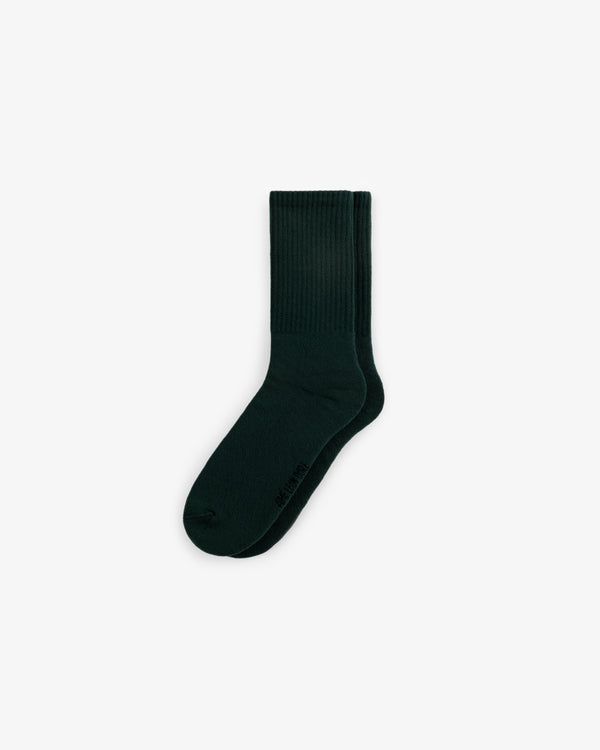 A single black Crew Sock from the 3-Pack is displayed on a plain white background.