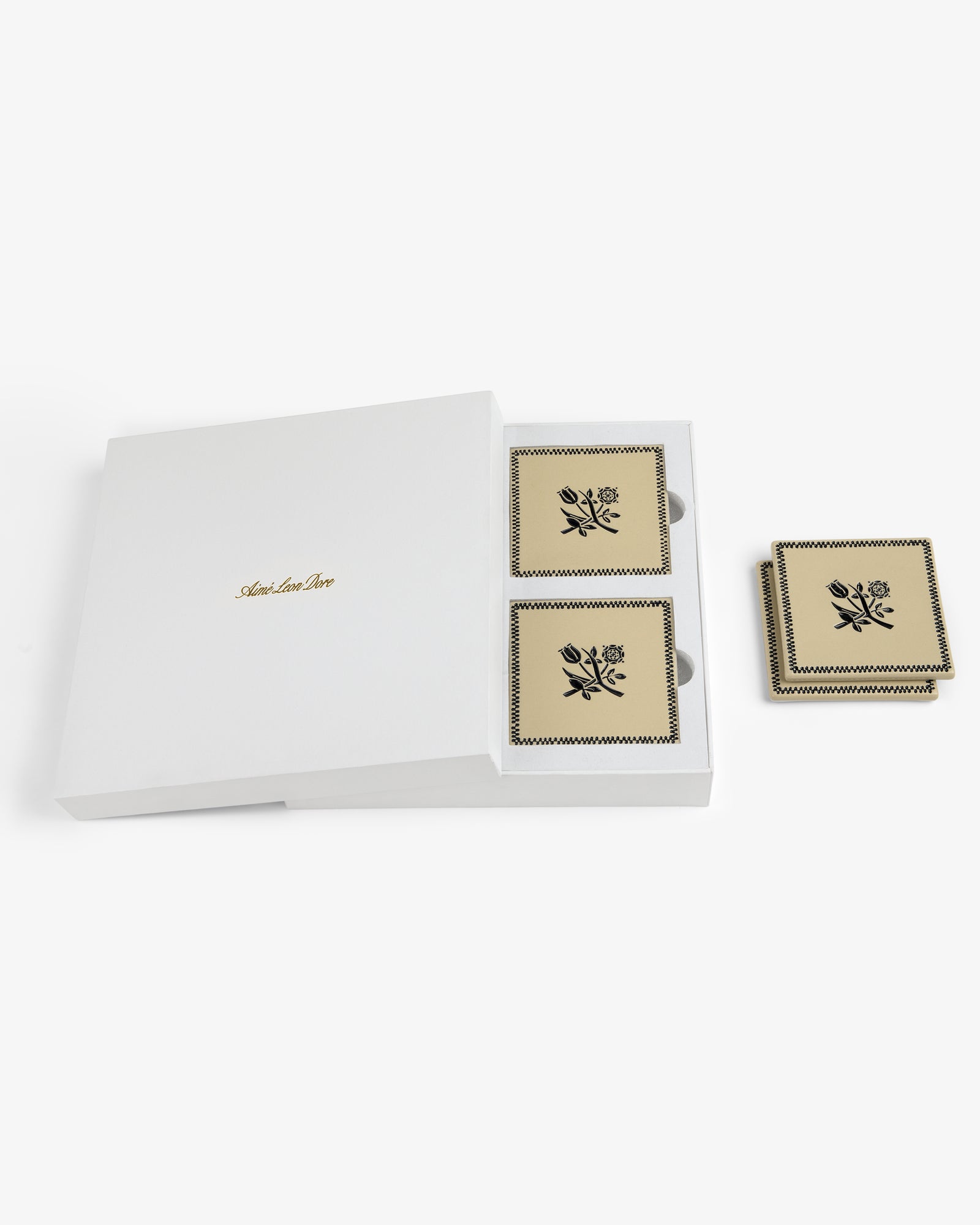 Crest Coaster (Set of 4) – Aimé Leon Dore