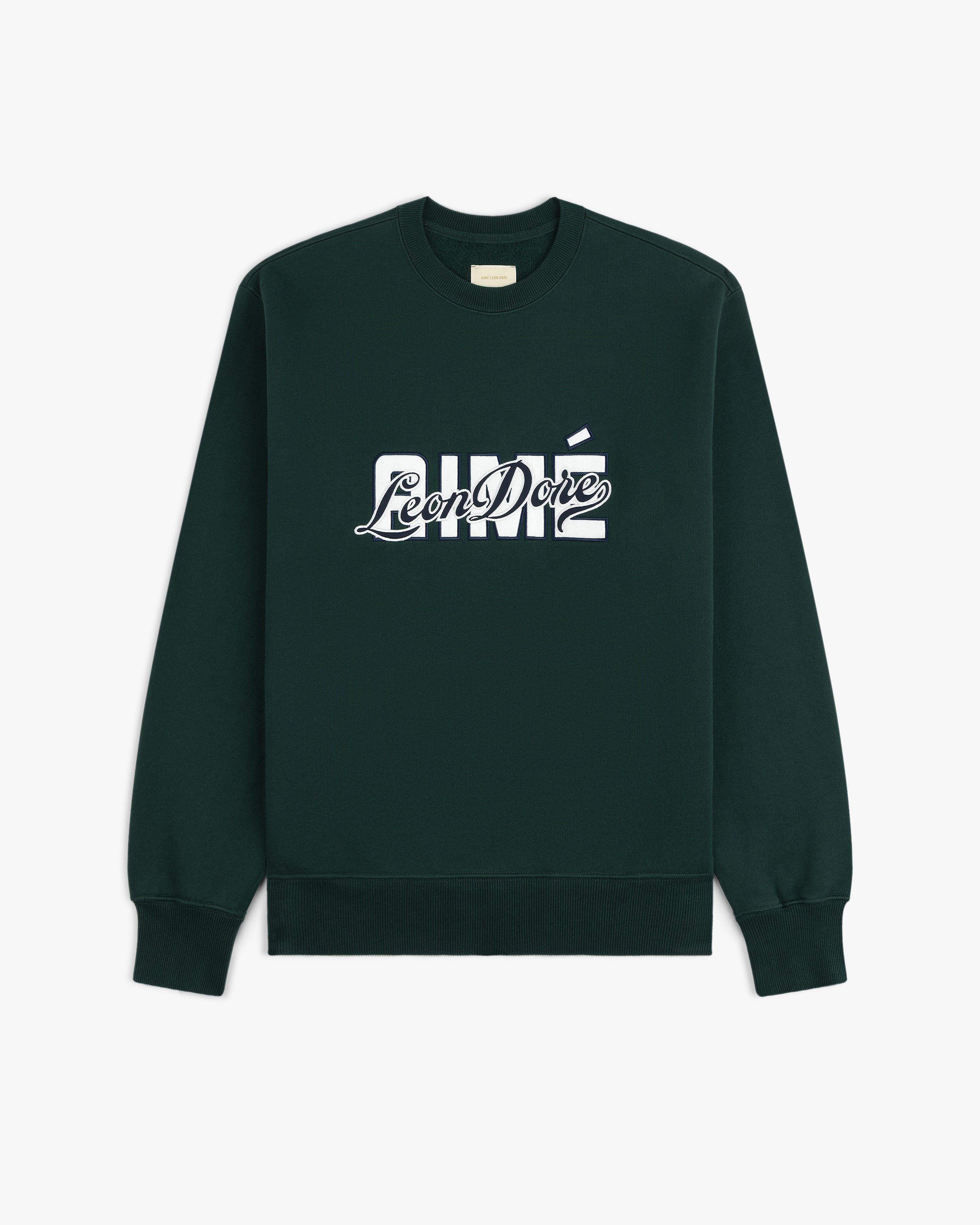 Overlay Logo Crewneck Sweatshirt – Aimé Leon Dore