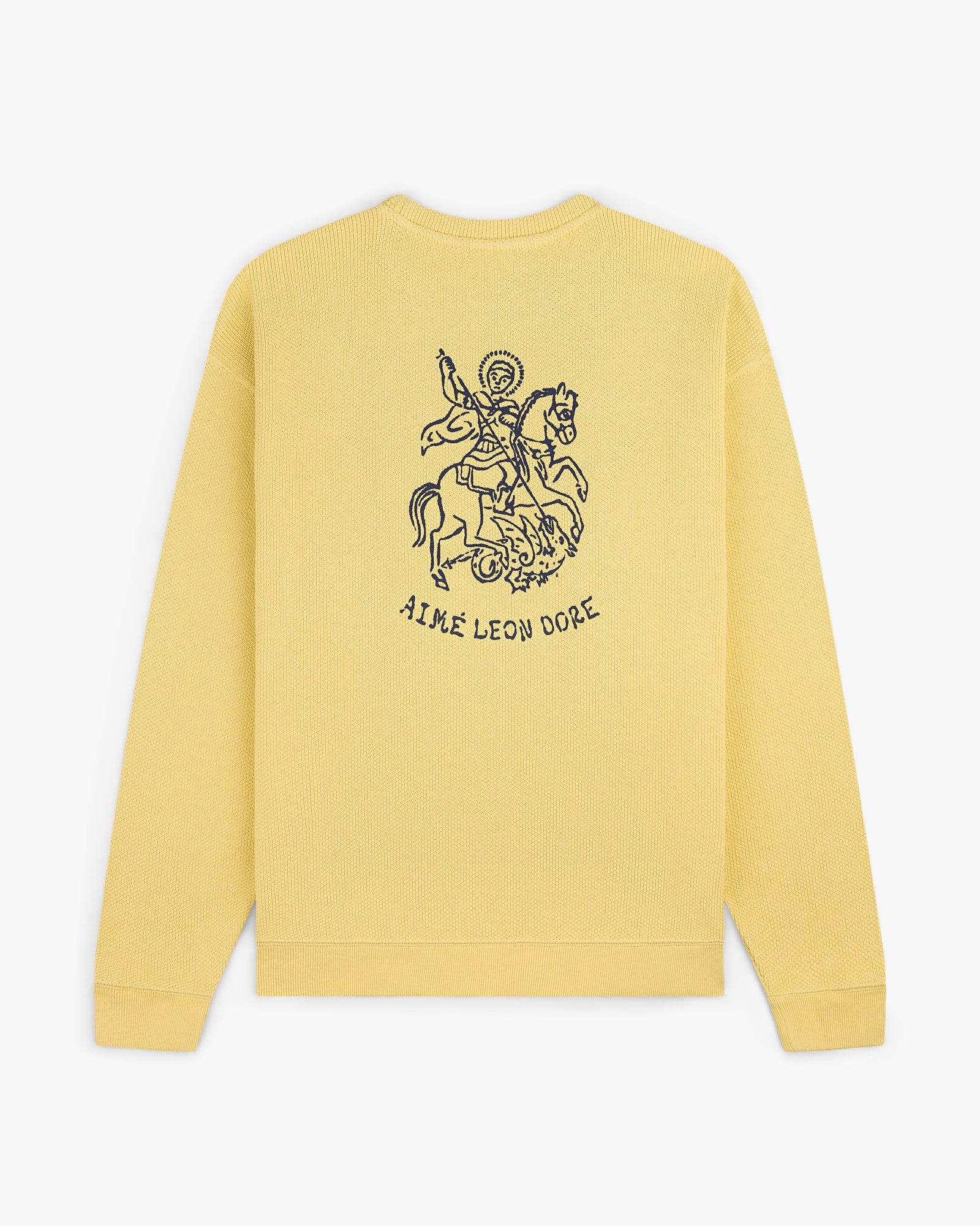 Saint George Piqué Crewneck Sweatshirt – Aimé Leon Dore