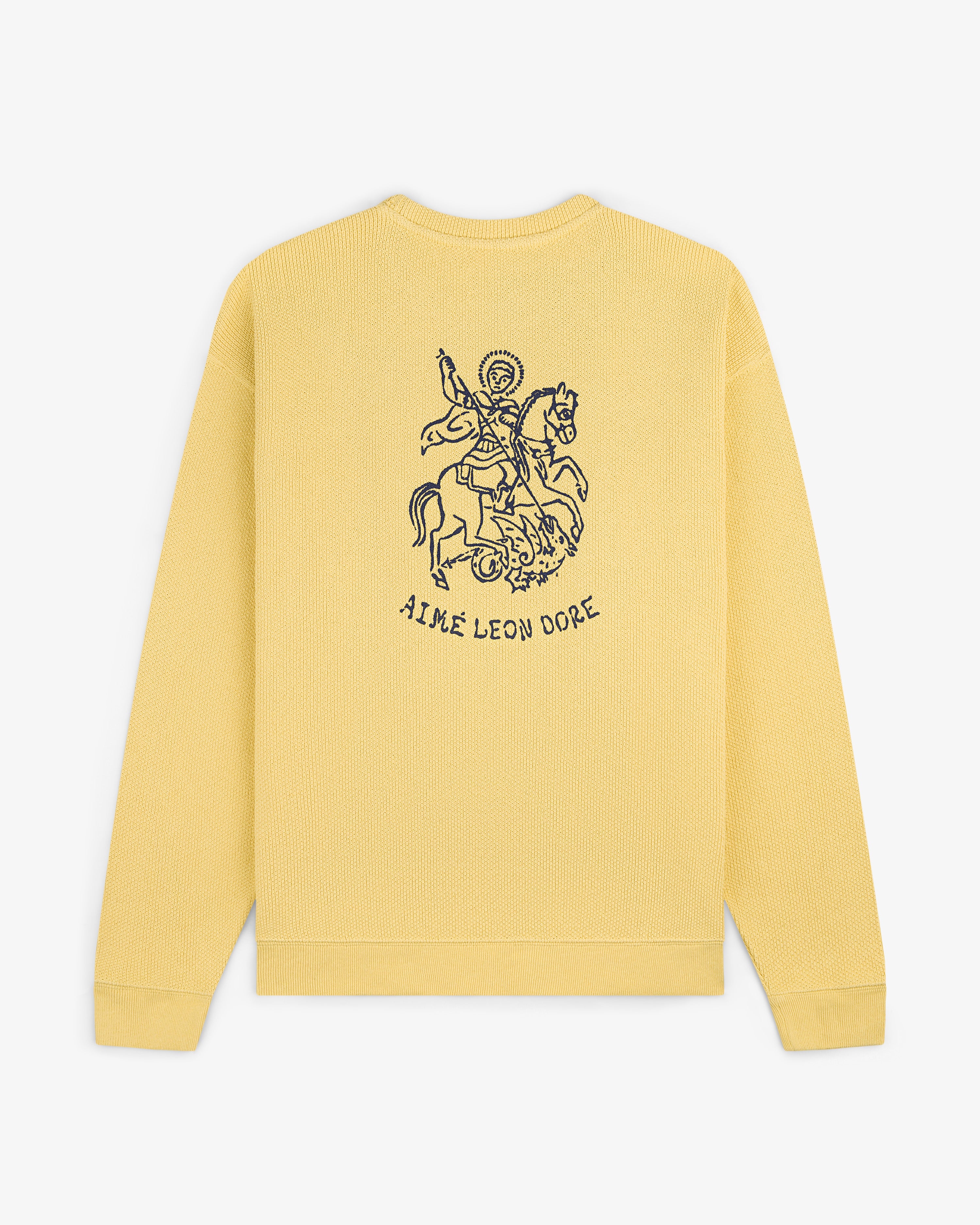 Saint George Piqué Crewneck Sweatshirt – Aimé Leon Dore