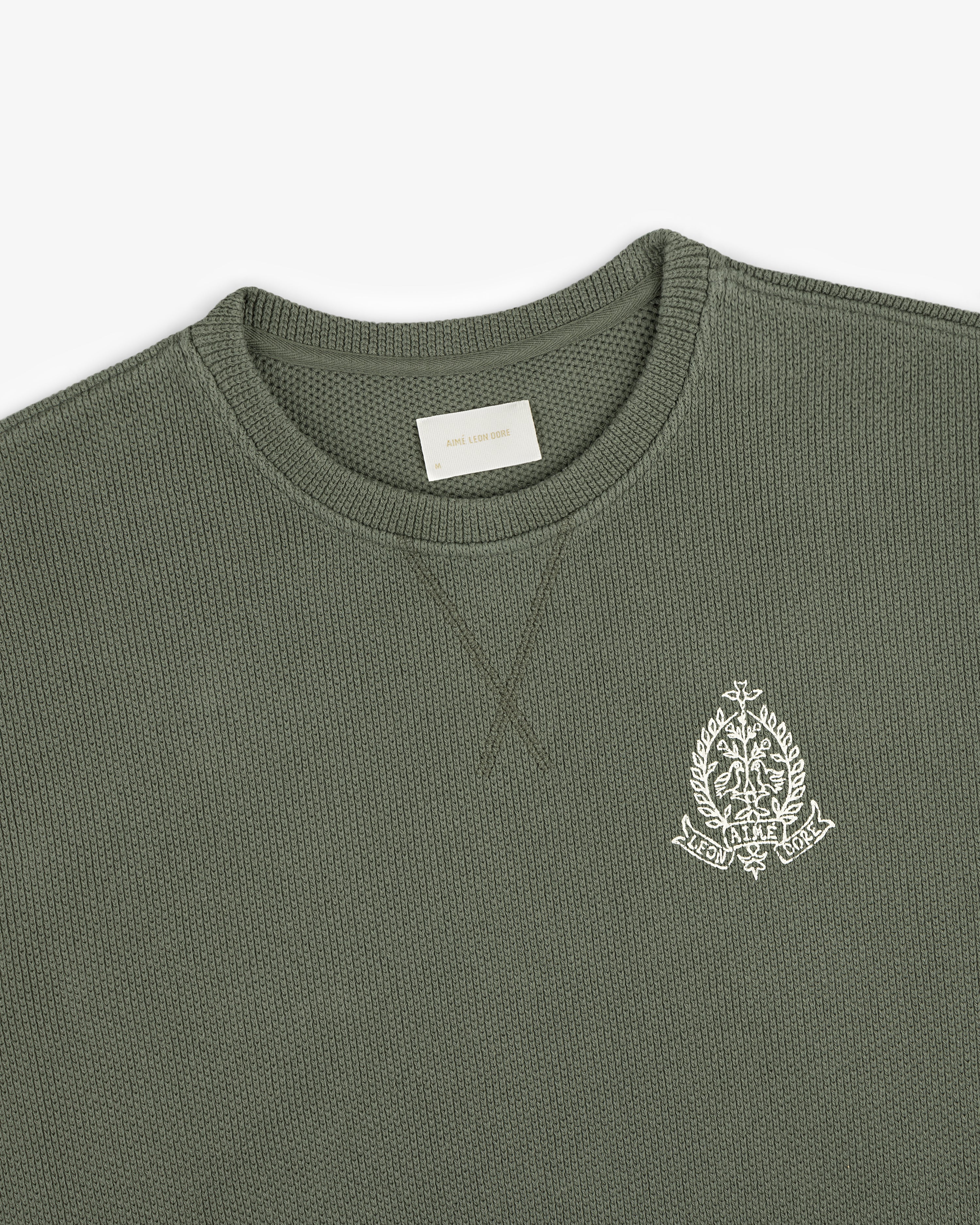 Saint George Piqué Crewneck Sweatshirt – Aimé Leon Dore