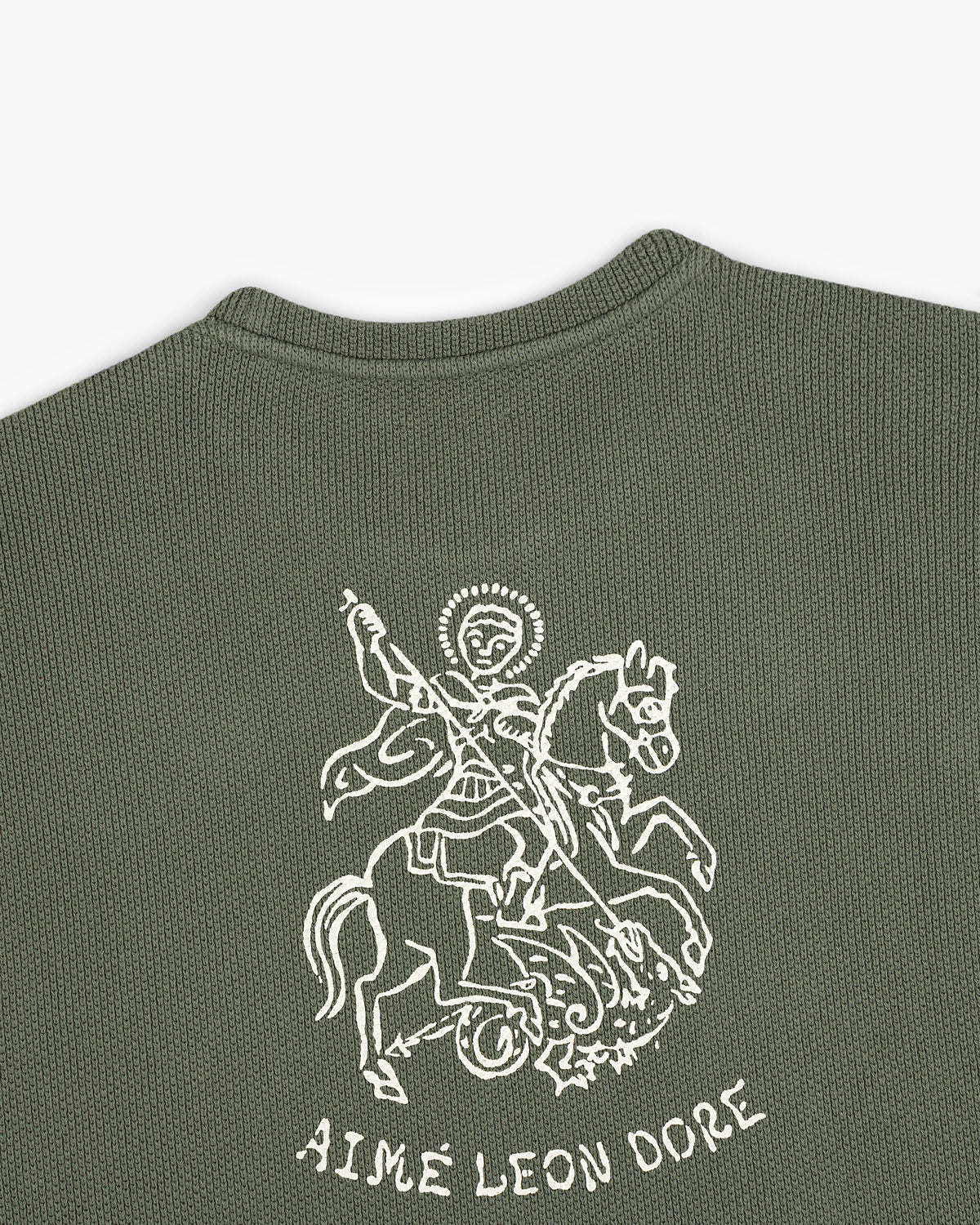 Saint George Piqué Crewneck Sweatshirt – Aimé Leon Dore