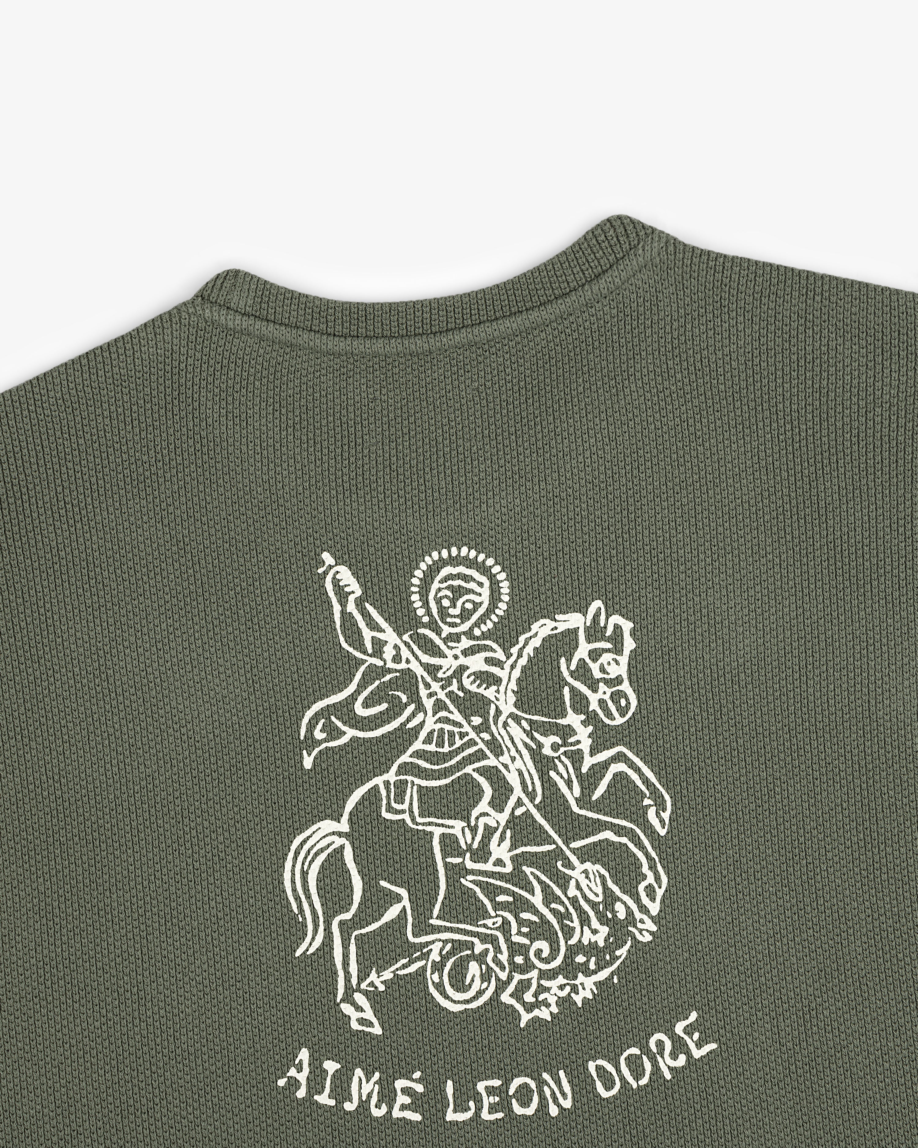 Saint George Piqué Crewneck Sweatshirt – Aimé Leon Dore