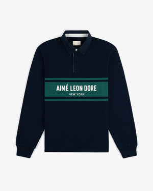 Chest Stripe Logo Rugby