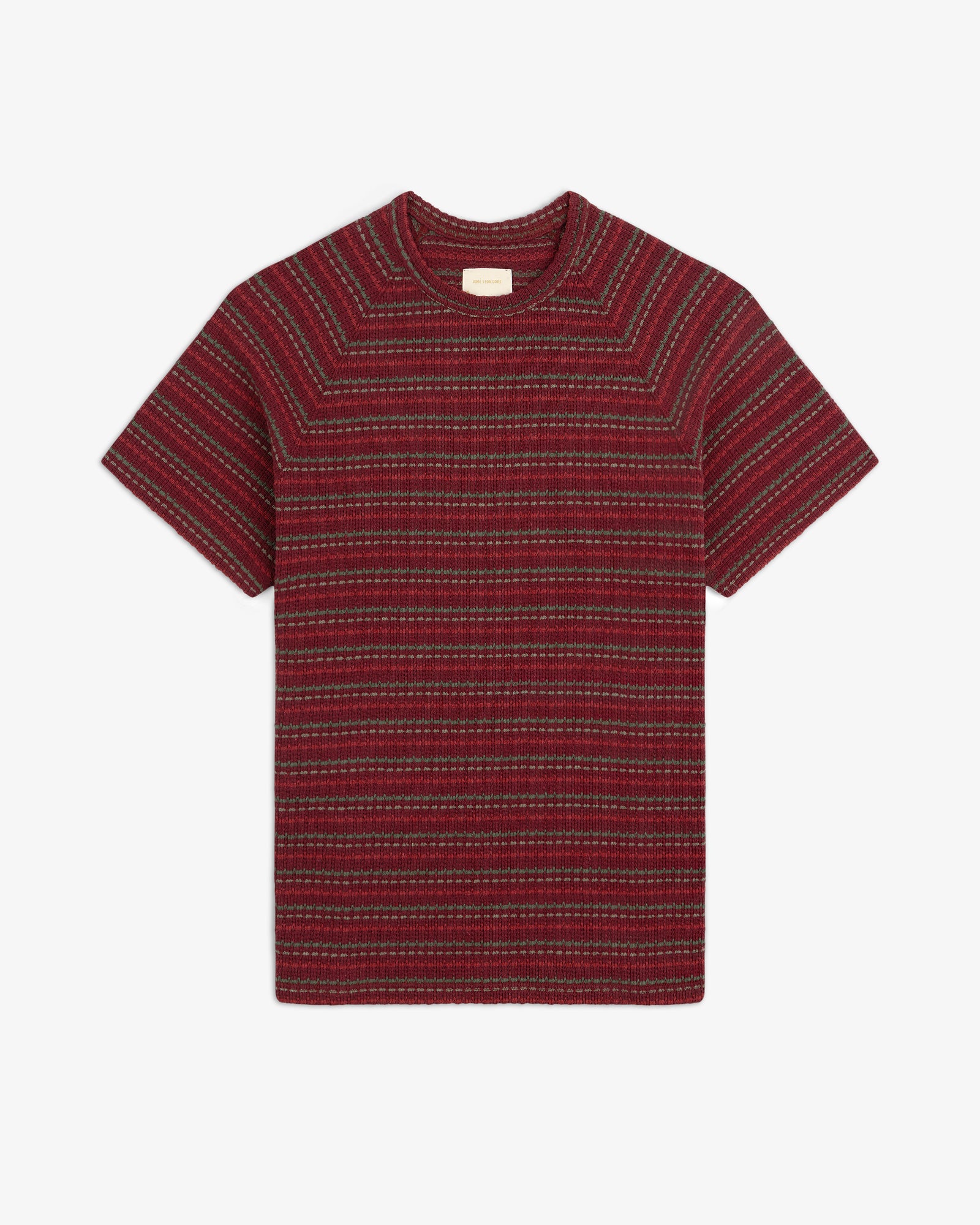 トップス aime leon dore Jacquard Stripe Shirt Jacquard Striped Tee – Aimé Leon Dore