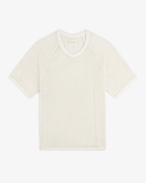 Mesh V-Neck Tee