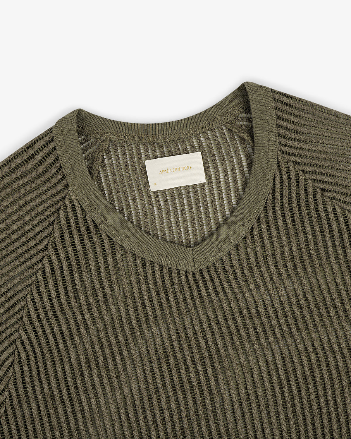 Mesh V-Neck Tee – Aimé Leon Dore