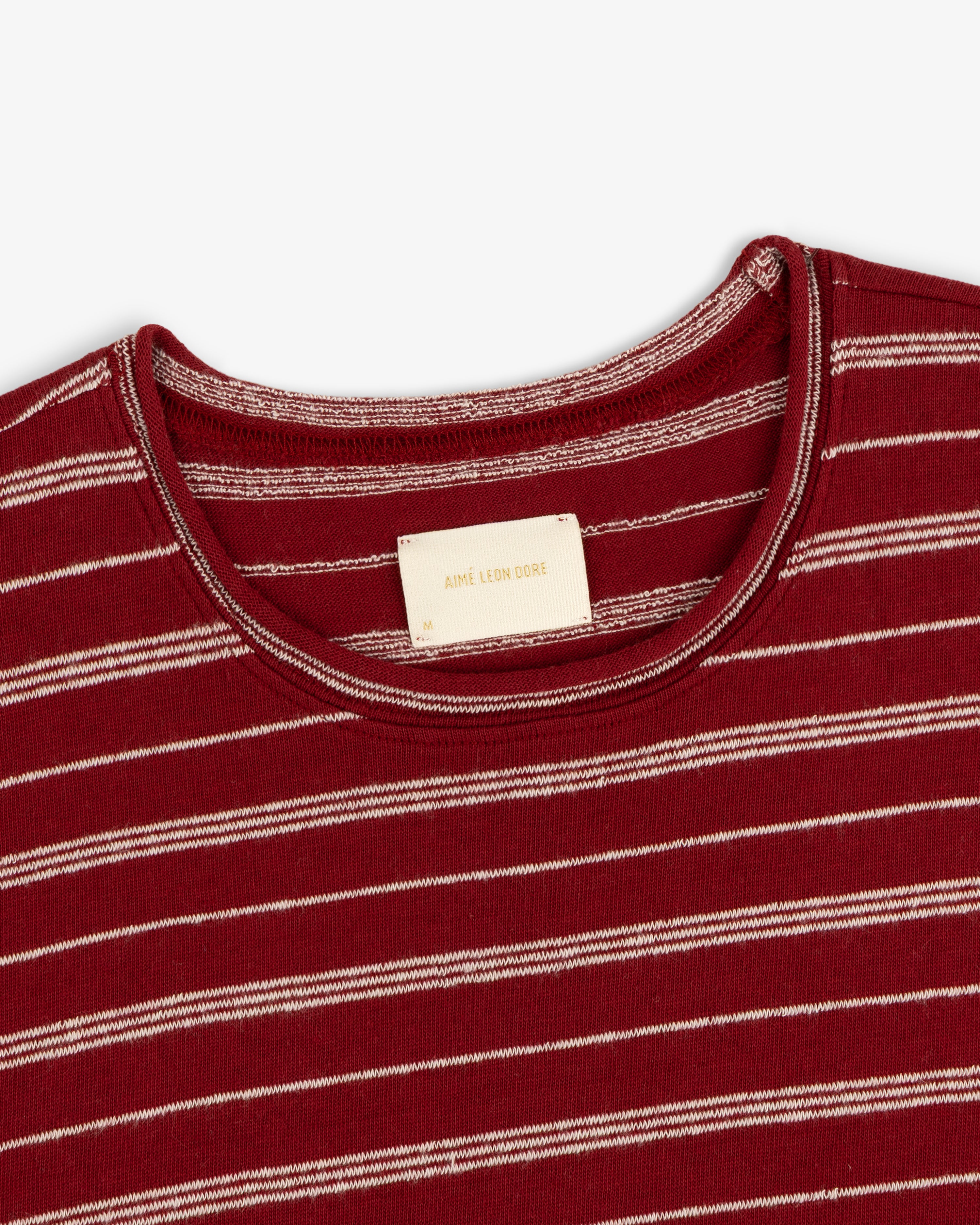 Jacquard Striped Rollneck Tee – Aimé Leon Dore