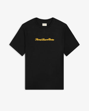 Puff Print Slub Logo Tee