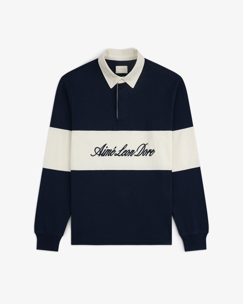 AIMÉ LEON DORE 長袖ポロシャツ Long-Sleeve Boucle Polo – Aimé Leon Dore